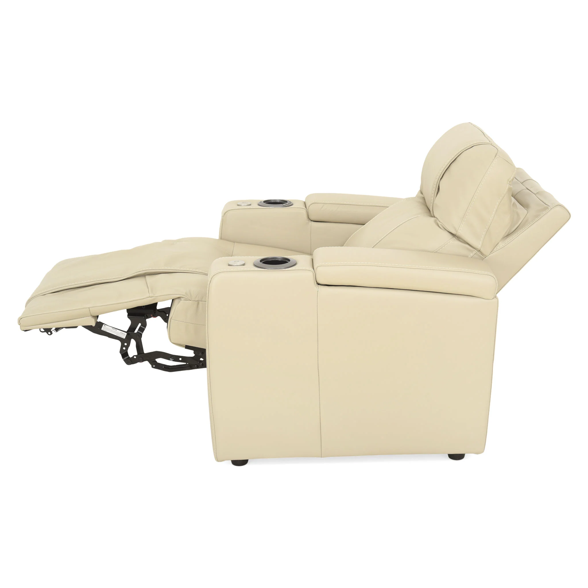 BOURKE Fotoliu cu recliner electric, piele - Image 12
