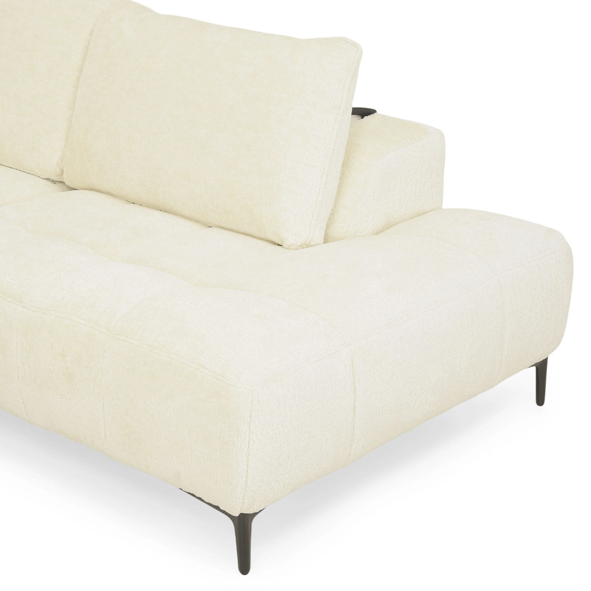 KARSTON Colțar cu șezlong stânga/dreapta, recliner electric, stofă - Image 117
