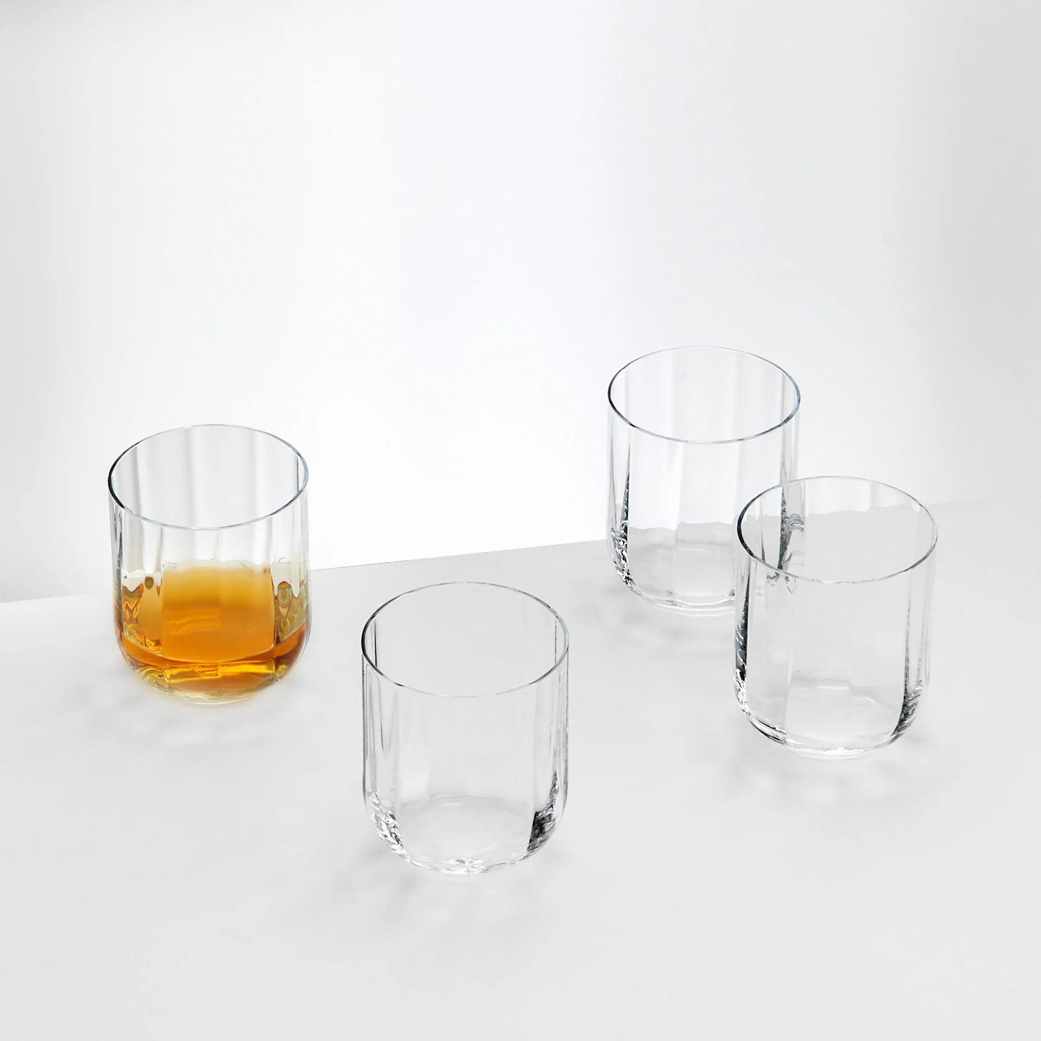 JAZZ Set 4 pahare whiskey, 350ml
