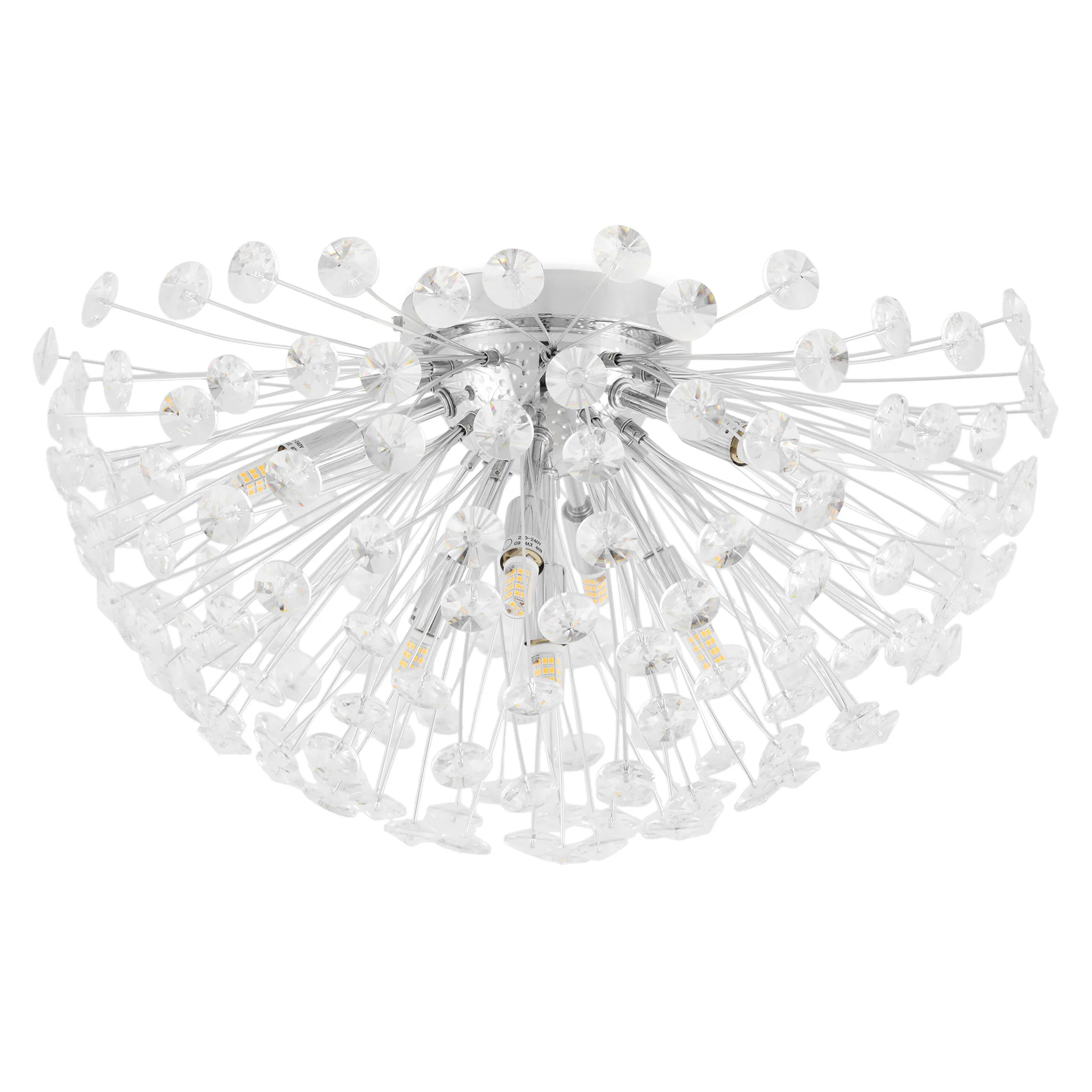 ZERRIN Plafonieră 7x40W G9