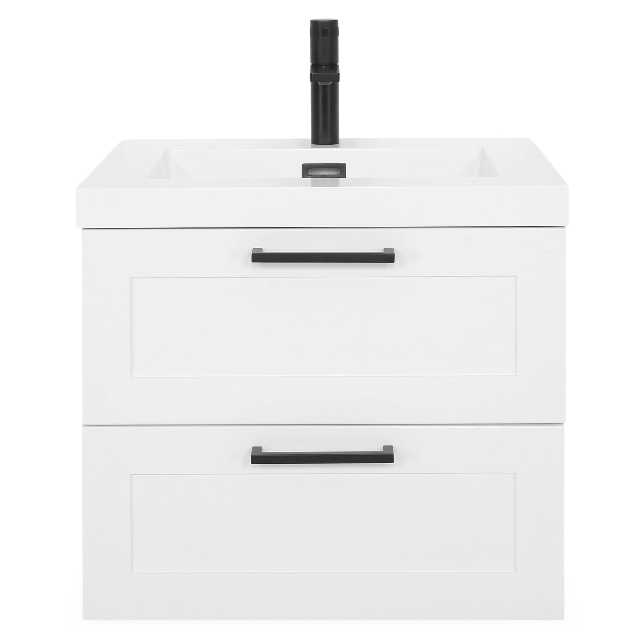 OTHERE Set mobilier baie, mască lavoar și lavoar compozit