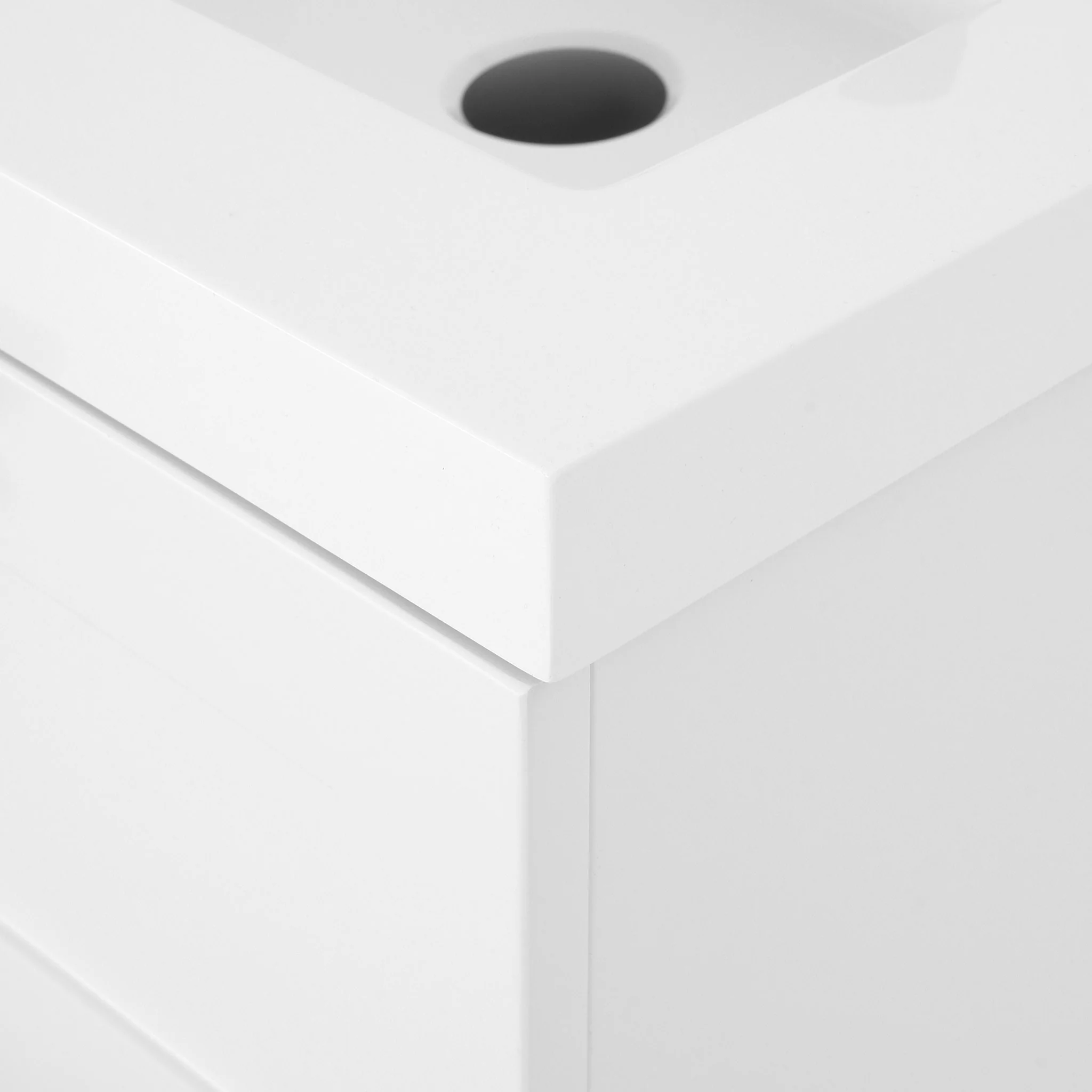 OTHERE Set mobilier baie, mască lavoar și lavoar compozit - Image 7