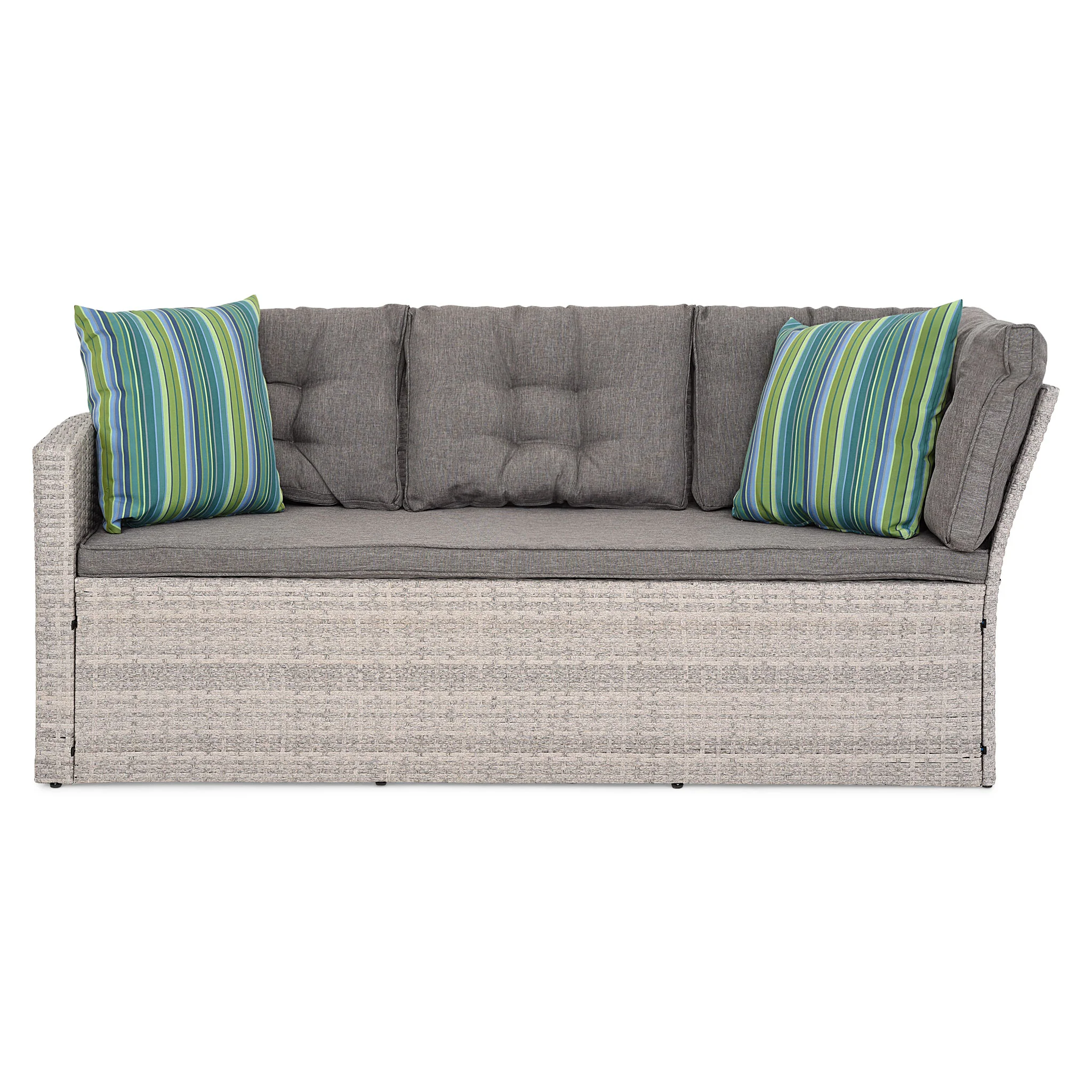 LAGUNA Set mobilier terasă/grădină, 2 canapele, taburet și masă - Image 5