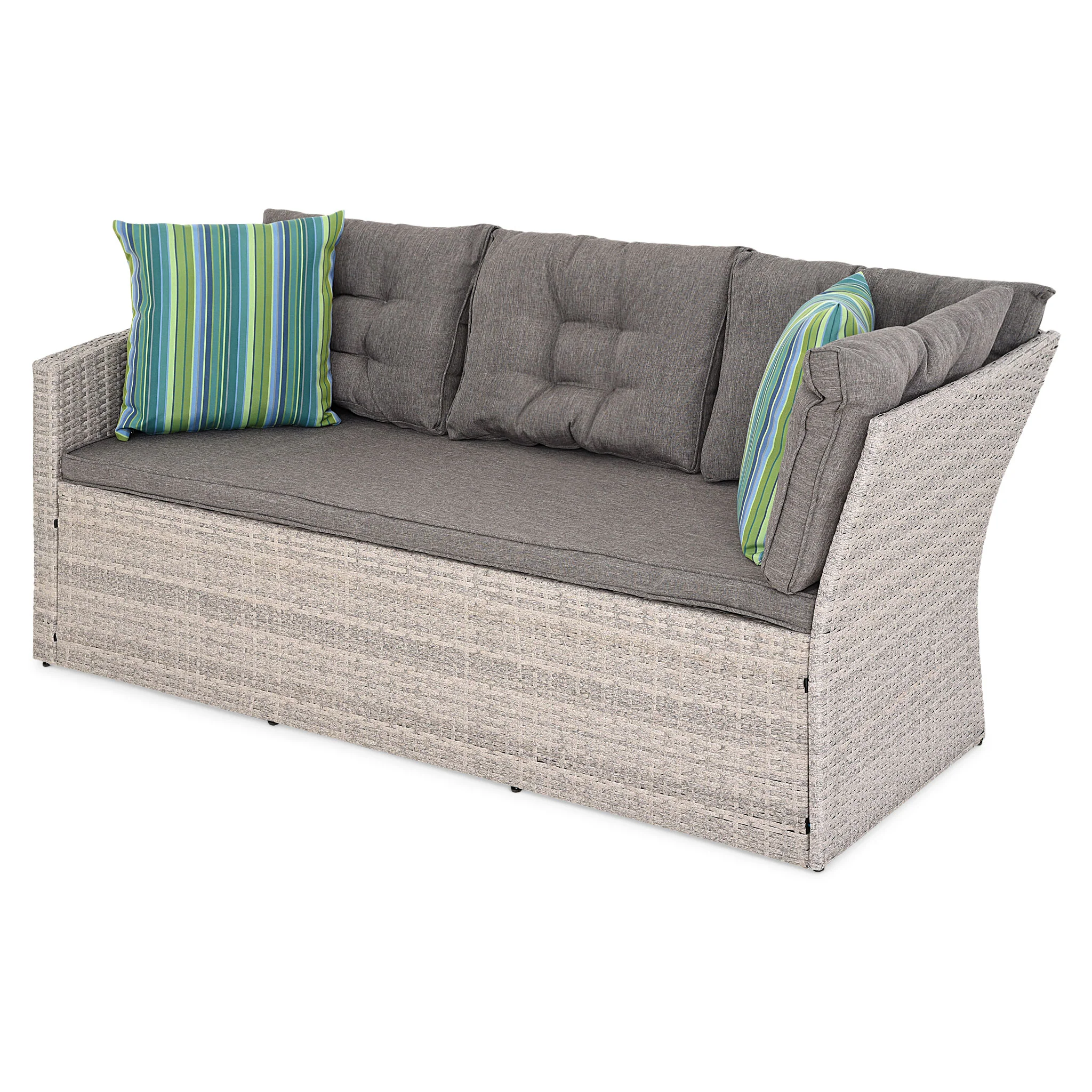 LAGUNA Set mobilier terasă/grădină, 2 canapele, taburet și masă - Image 6