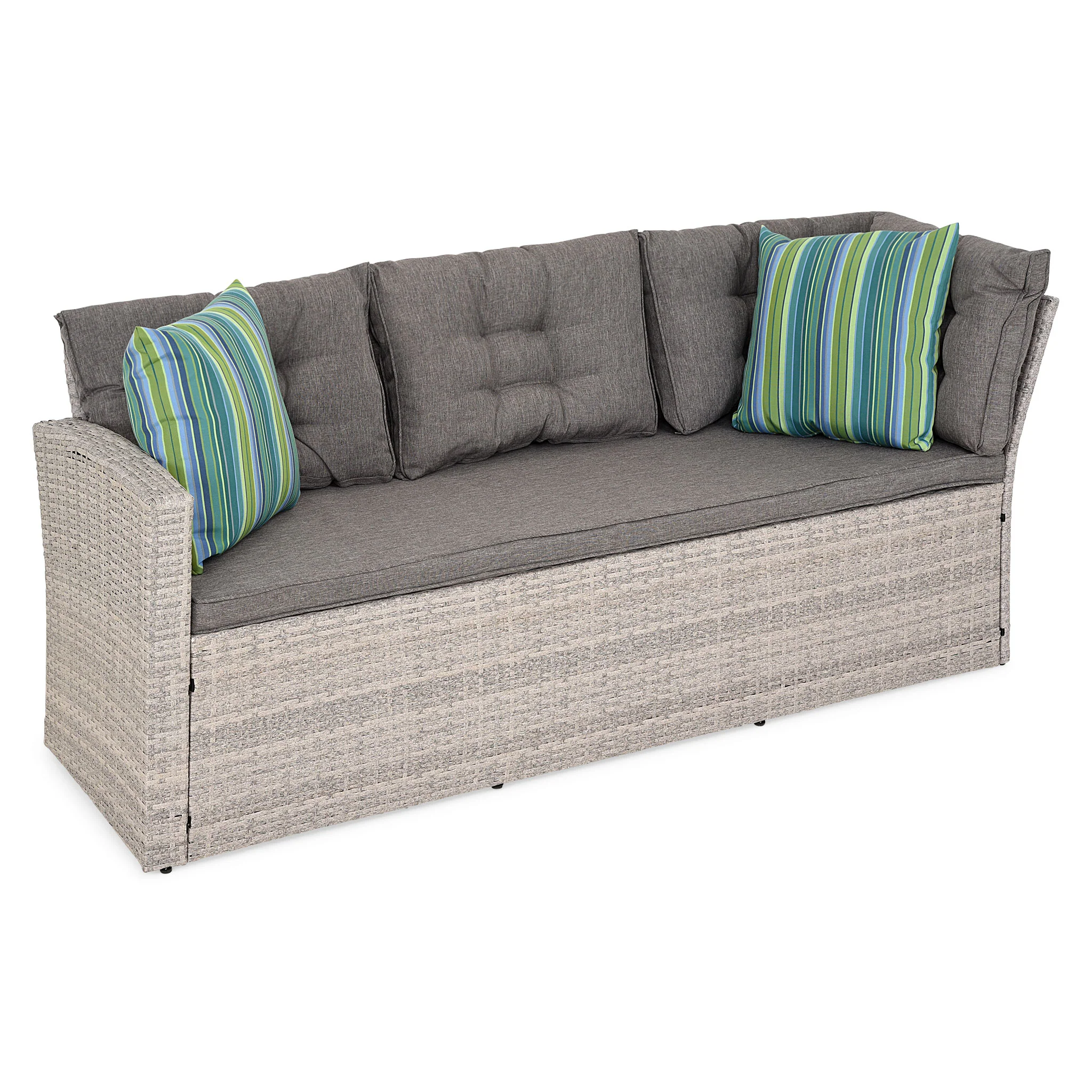 LAGUNA Set mobilier terasă/grădină, 2 canapele, taburet și masă - Image 7