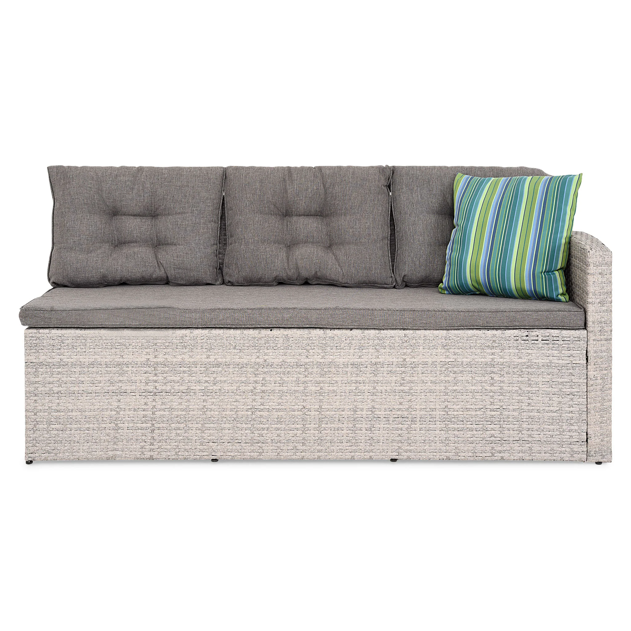 LAGUNA Set mobilier terasă/grădină, 2 canapele, taburet și masă - Image 8