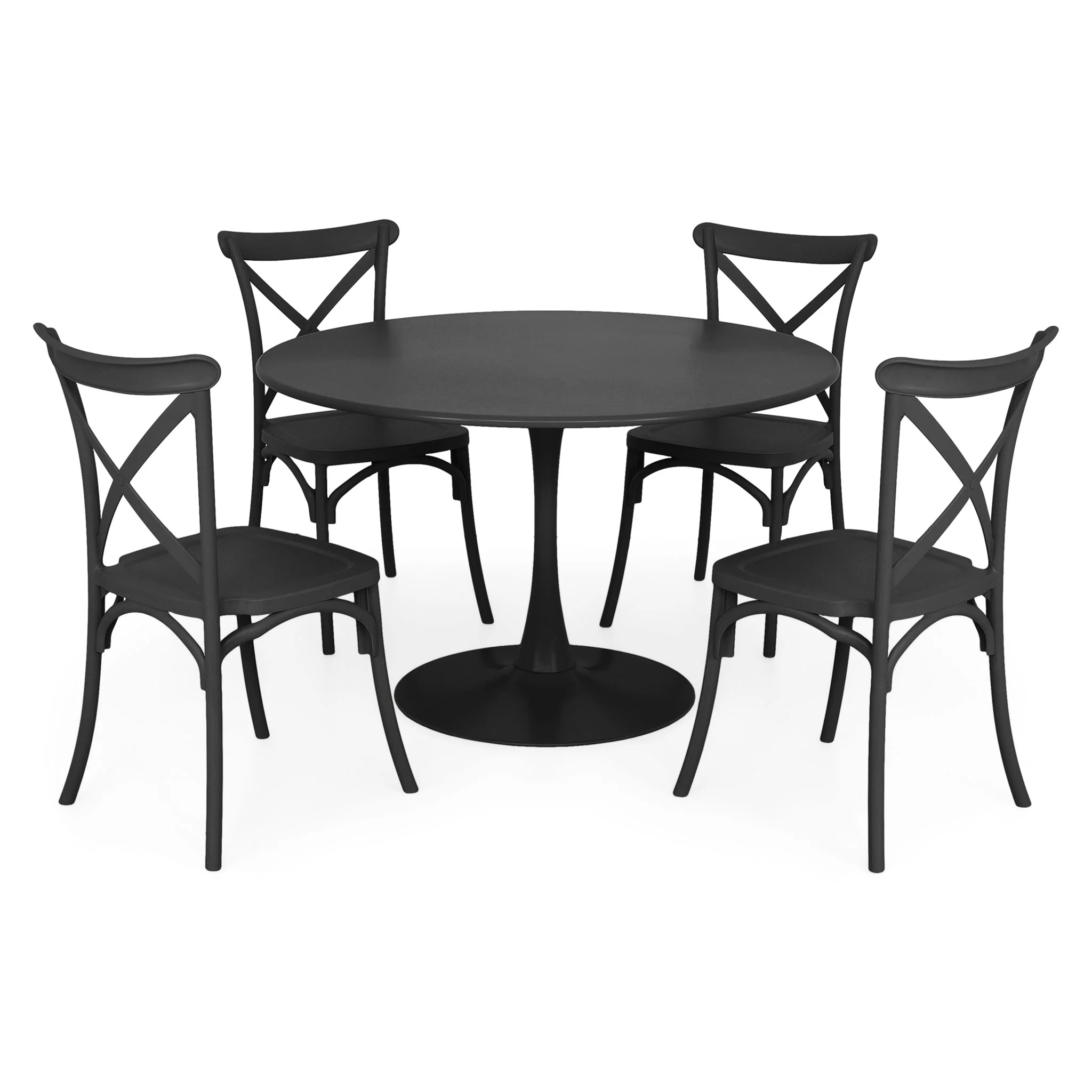 PLEZURO/SUCCOR Set mobilier terasă/grădină, 4 scaune și masă - Image 10