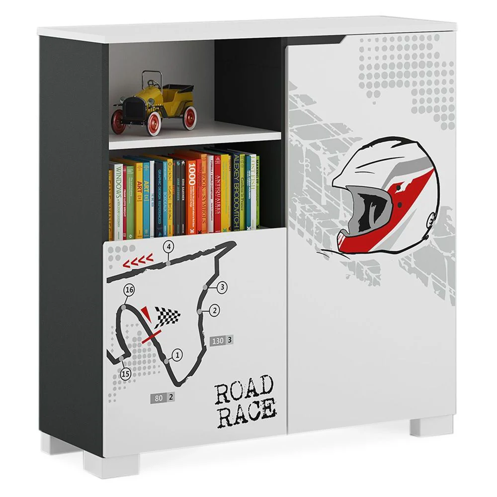 CHAMPION Cabinet copii 2 uși, 1 poliță