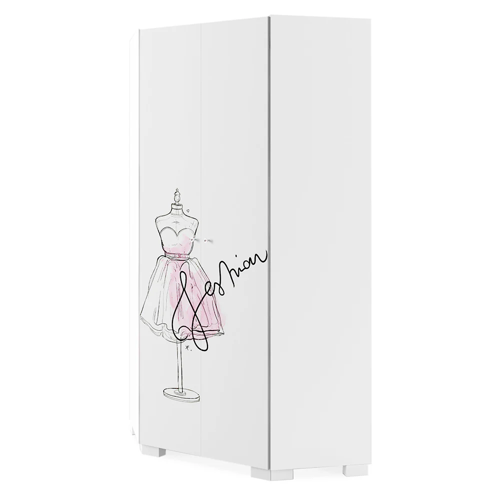 FANCY PINK Dulap de colț pentru copii