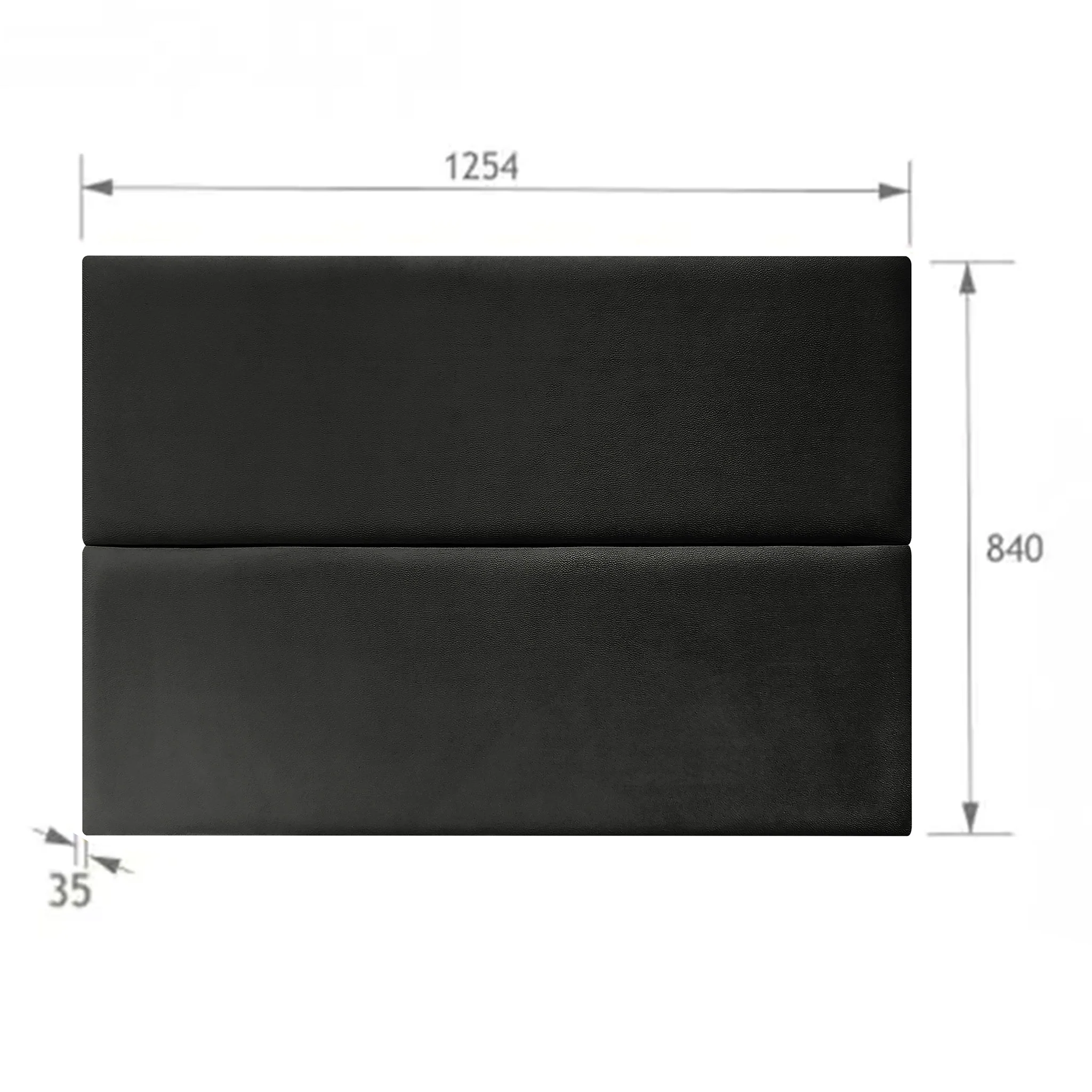 MODE CONCRETE Set 2 panouri decorative tapițate perete copii - Image 12