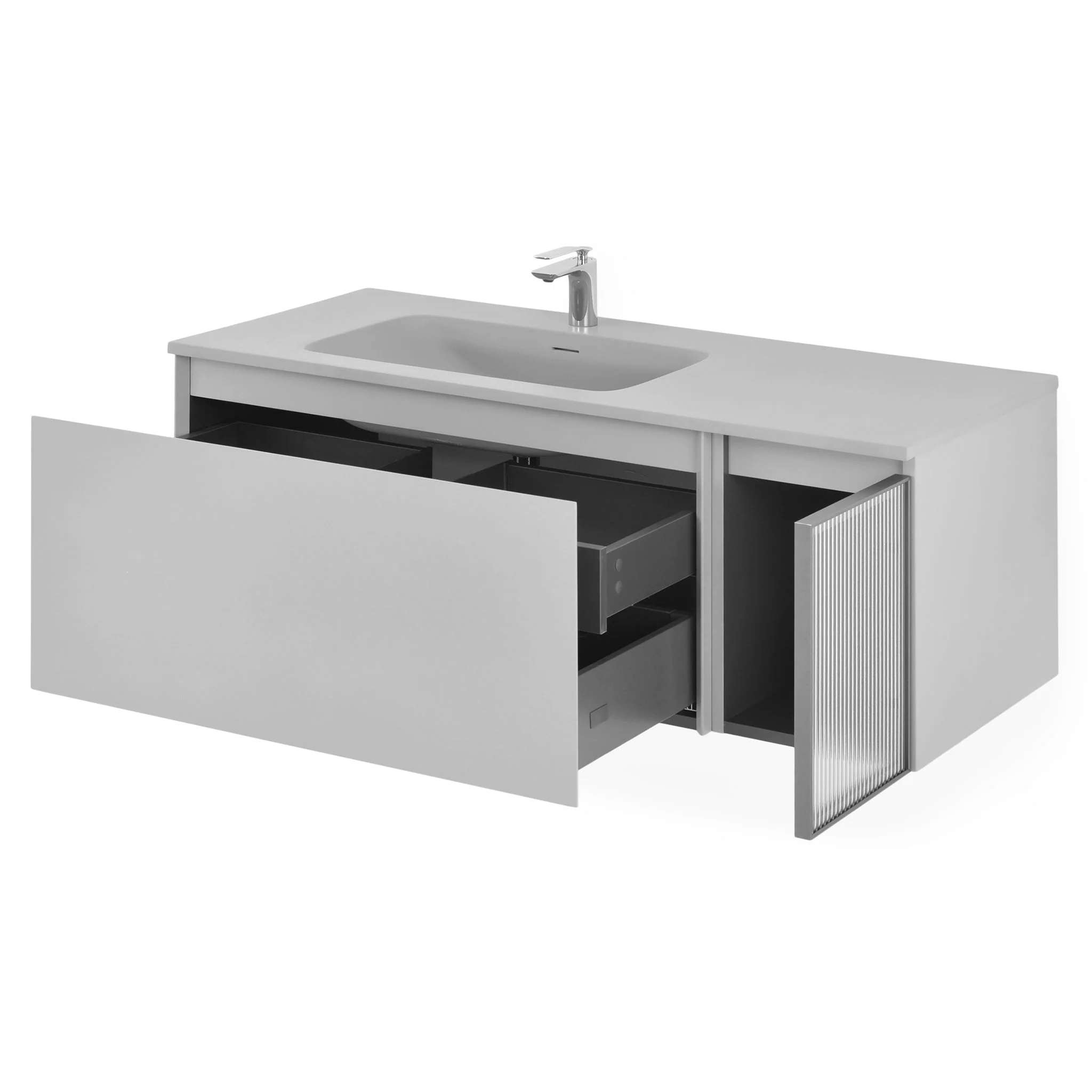 MUSE Set mobilier baie, mască lavoar, corp și lavoar - Image 5