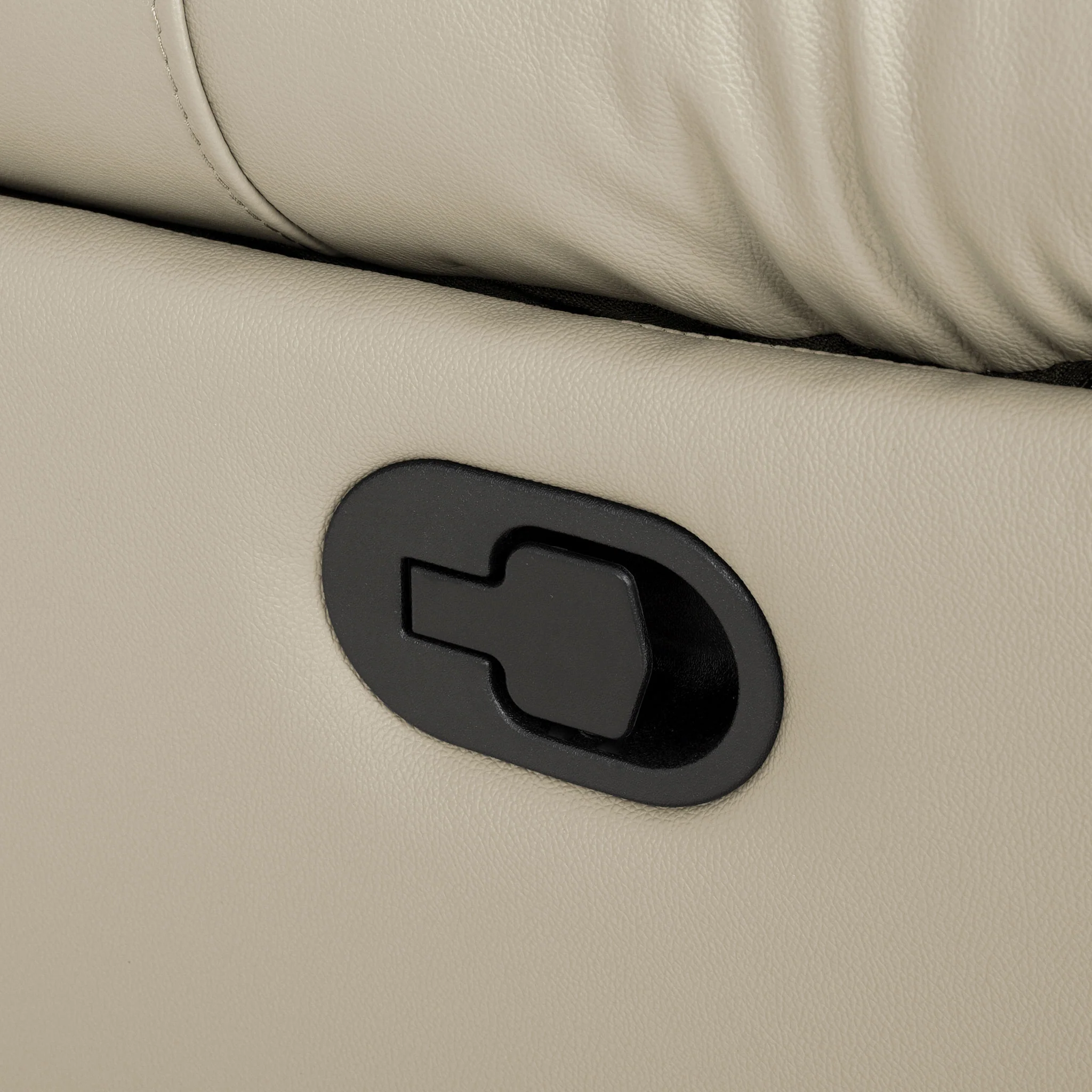 HUDSON Fotoliu, recliner manual, piele naturală - Image 14