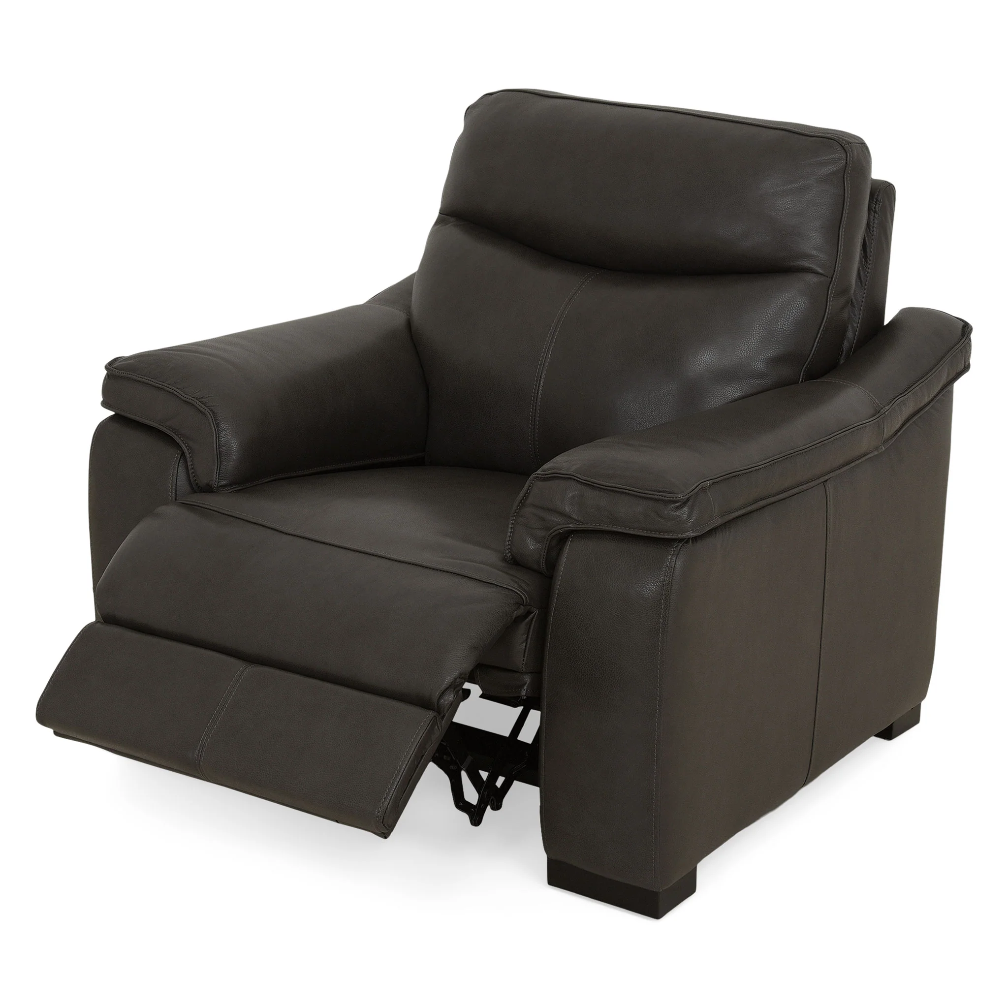 CONWAY Fotoliu cu recliner electric si mecanism tetieră electrică, piele - Image 3