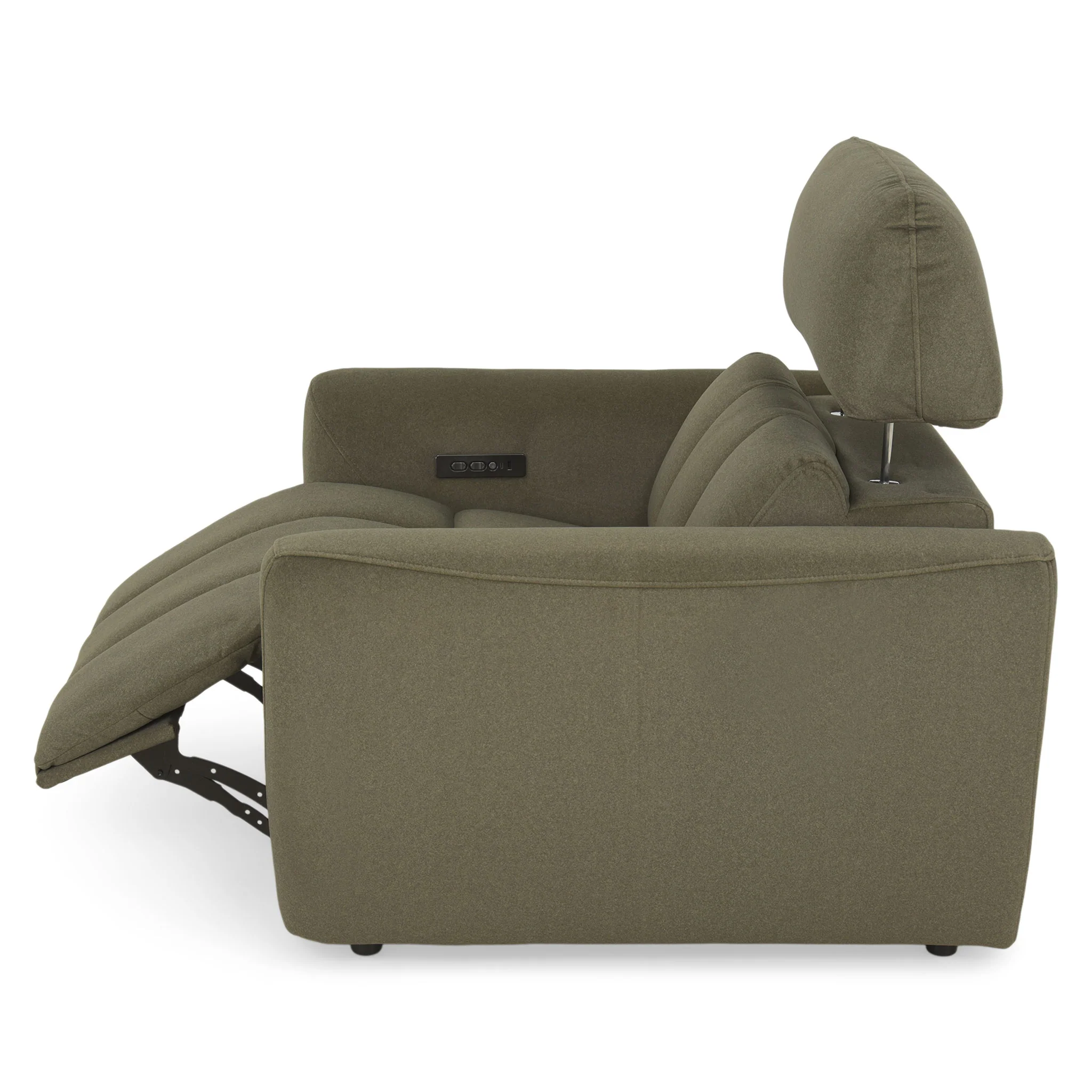 WISNER Fotoliu, recliner electric, mecanism electric tetieră, stofă - Image 29