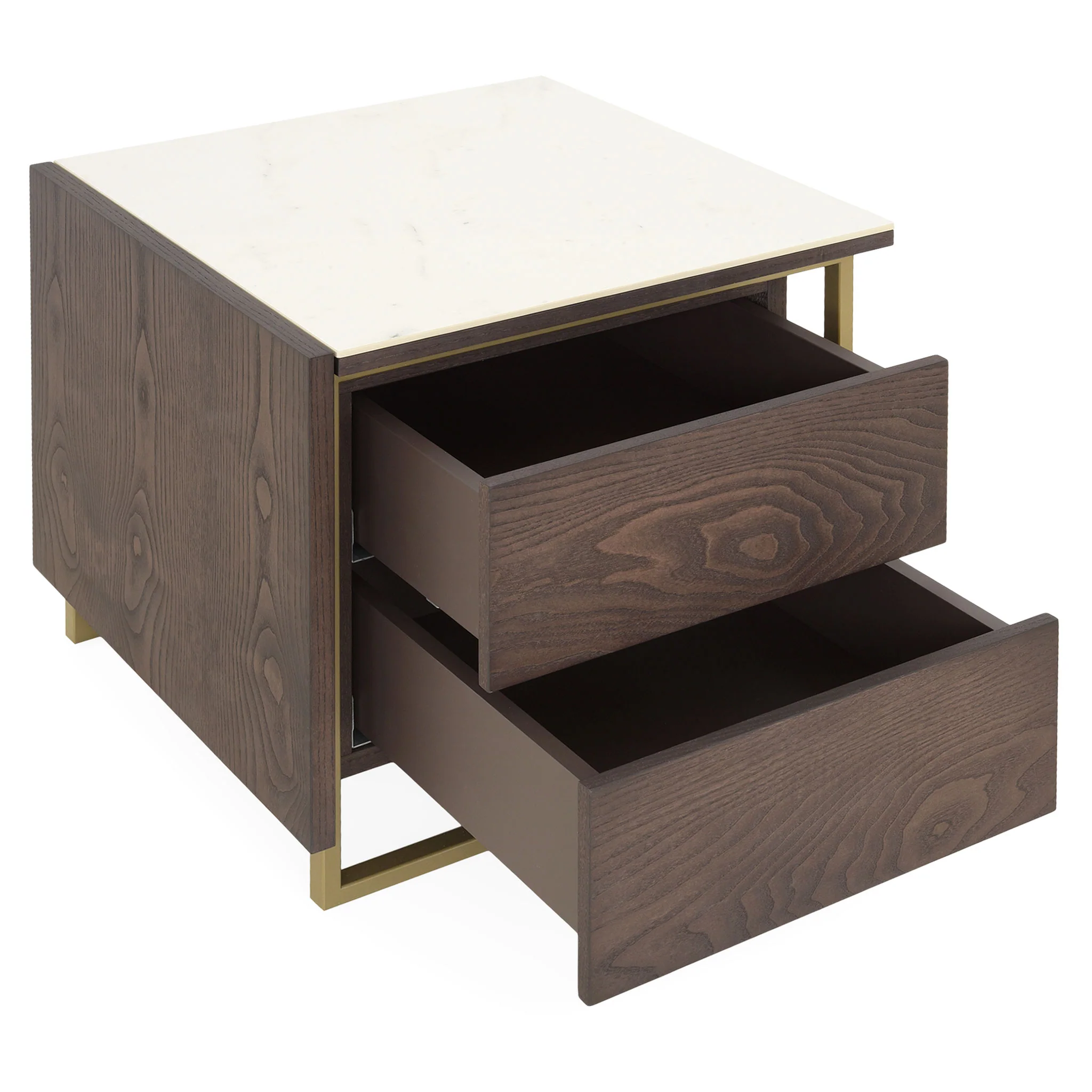 NATUZZI EDITIONS TAORMINA Noptieră, 2 sertare - Image 9