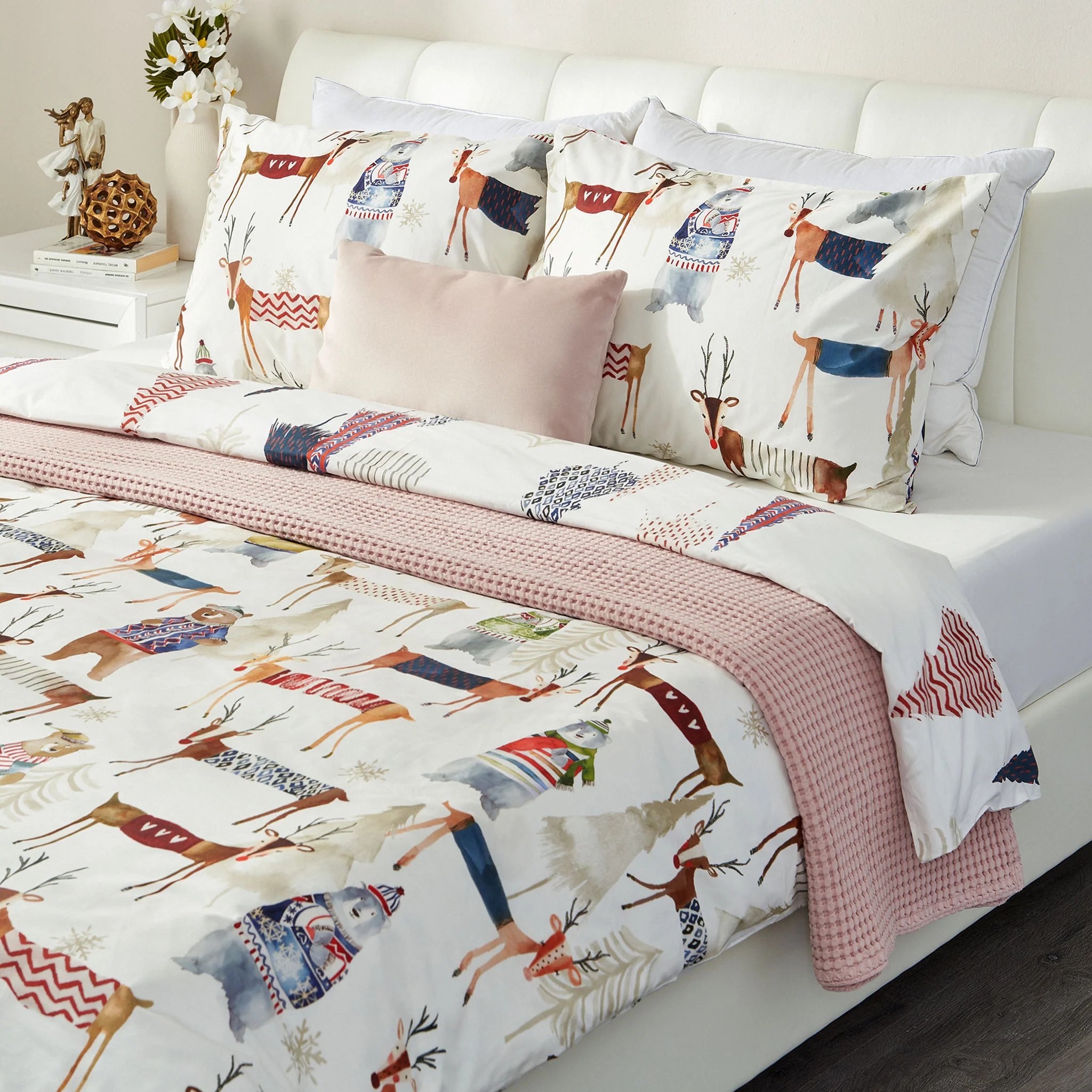POLAR Set așternut 4 piese, 200x220cm - Image 2