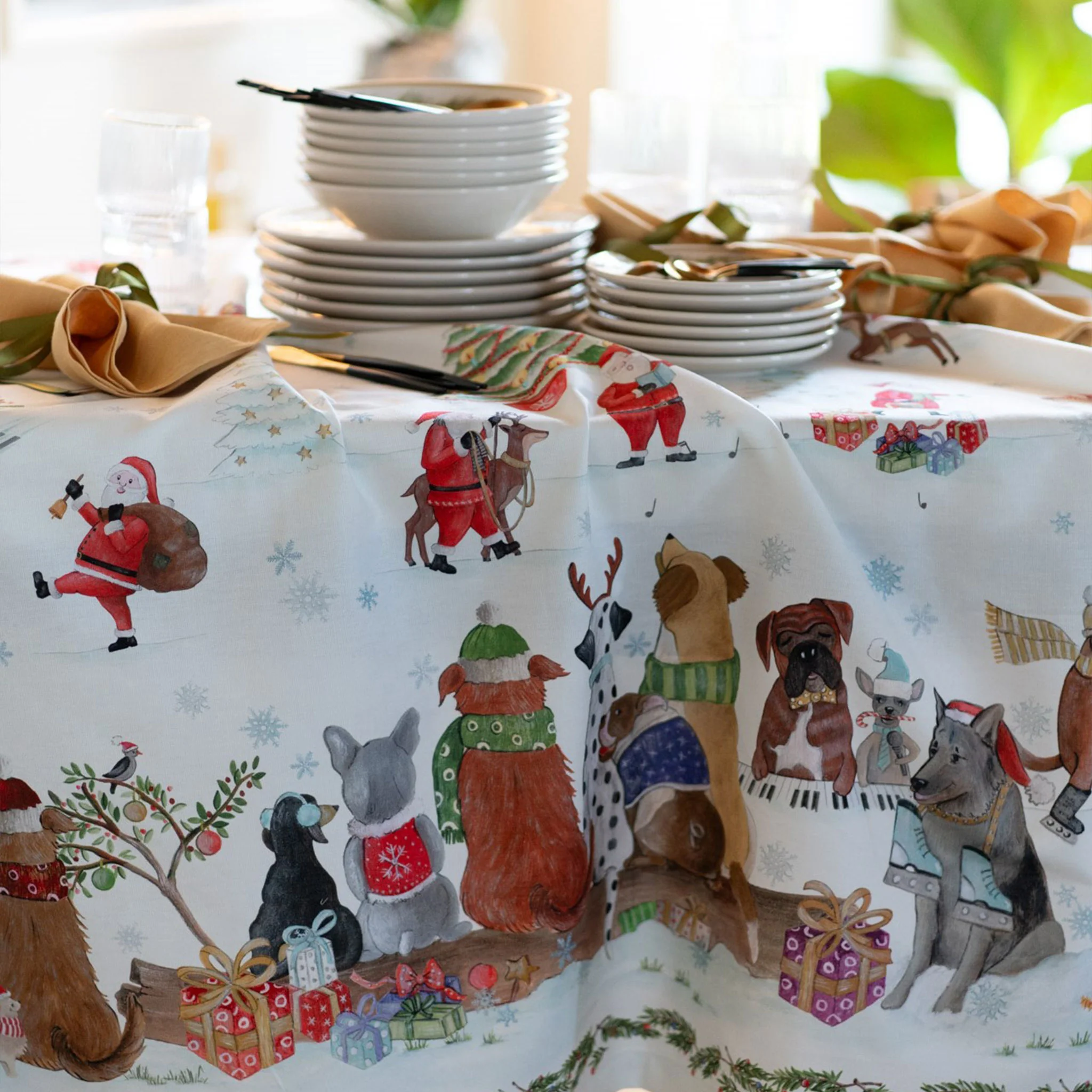 JINGLE WOOF Față de masă - Image 20