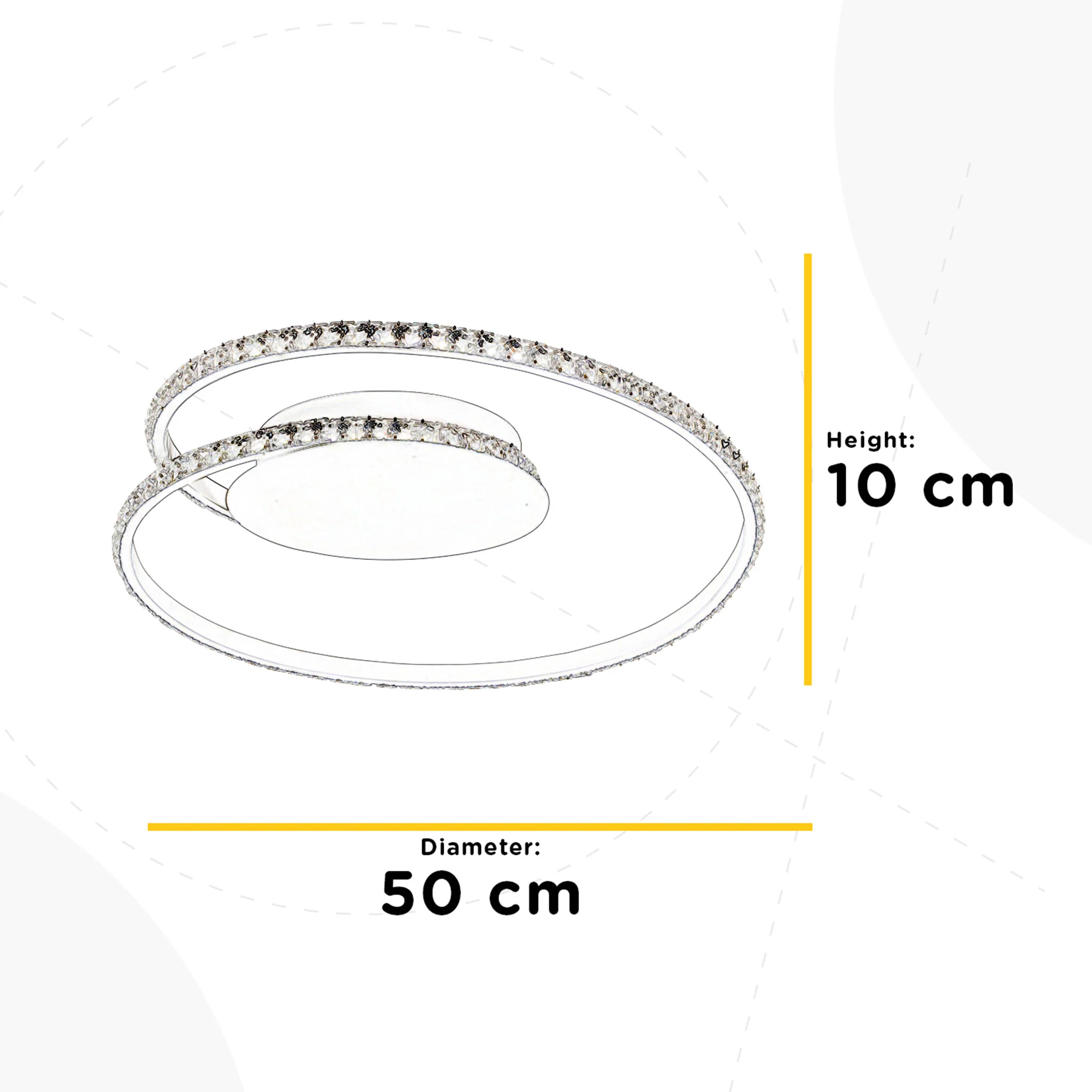 EDEN Plafonieră 1x26W LED - Image 5
