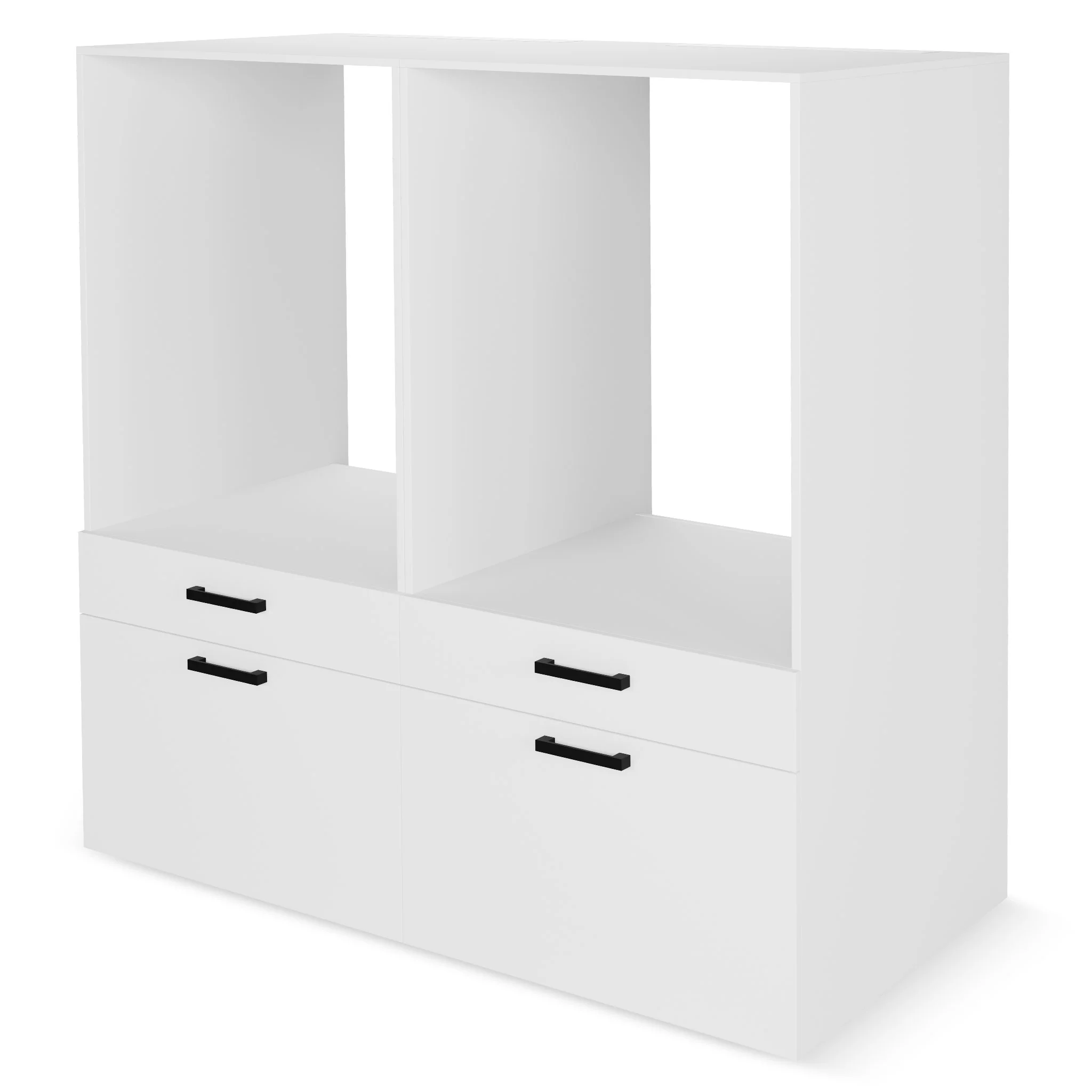 WASH&STORE Set mobilier baie, 2 dulapuri baie depozitat mașina spălat/uscător - Image 7