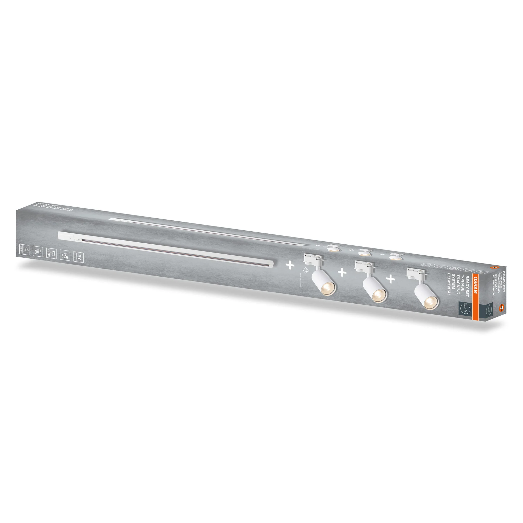ELEMENTAL Sistem proiectoare 3x6W GU10 - Image 5