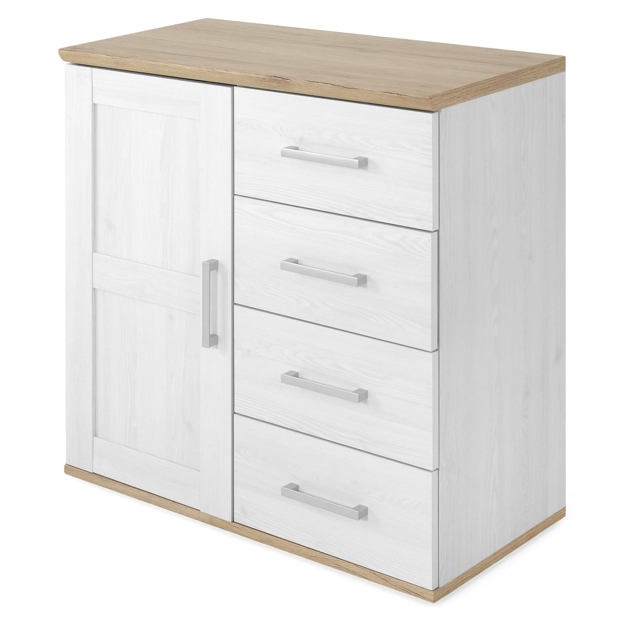 CABANA Comodă 1 ușă, 4 sertare - Image 3
