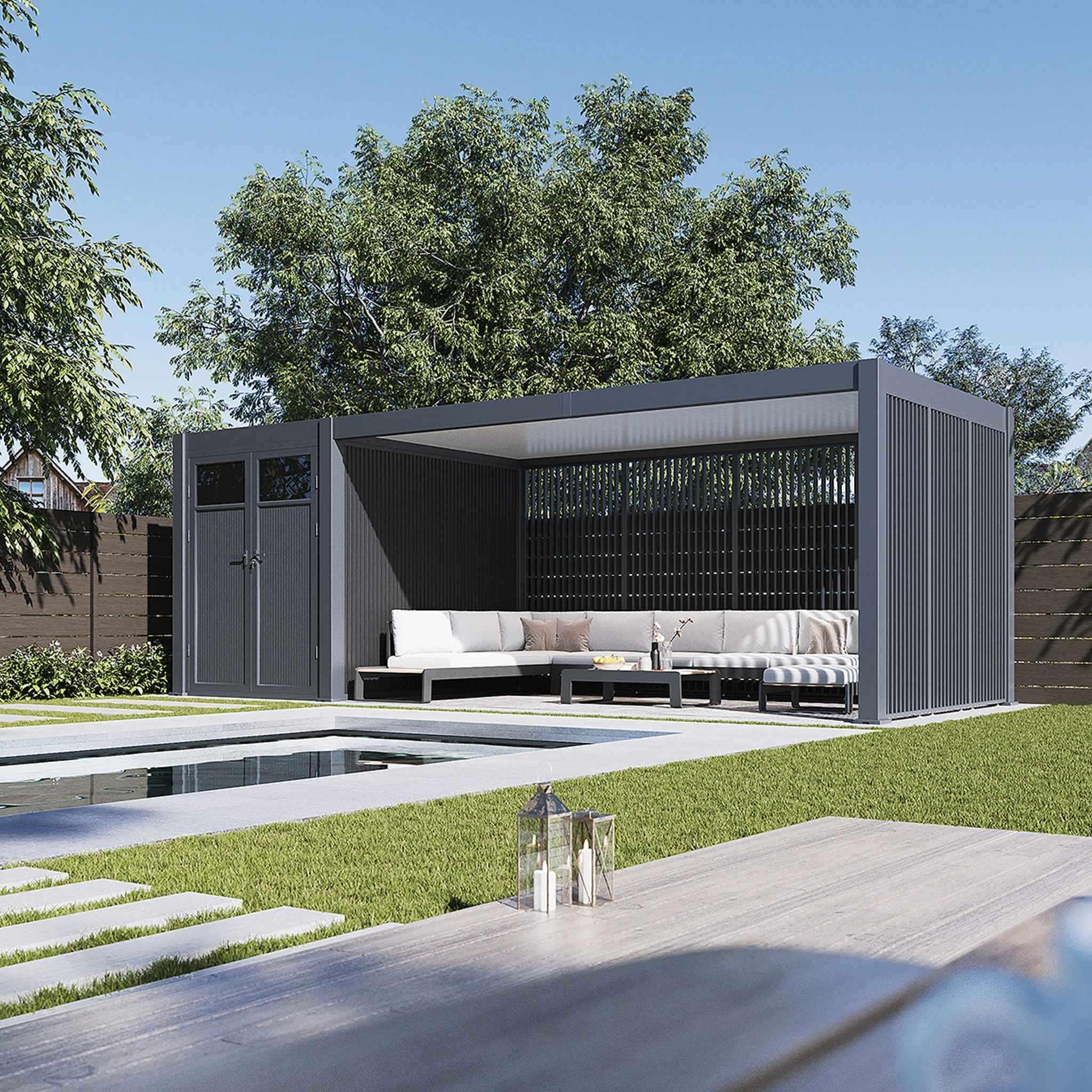 PRESTIGE Pavilion cu magazie - Image 2