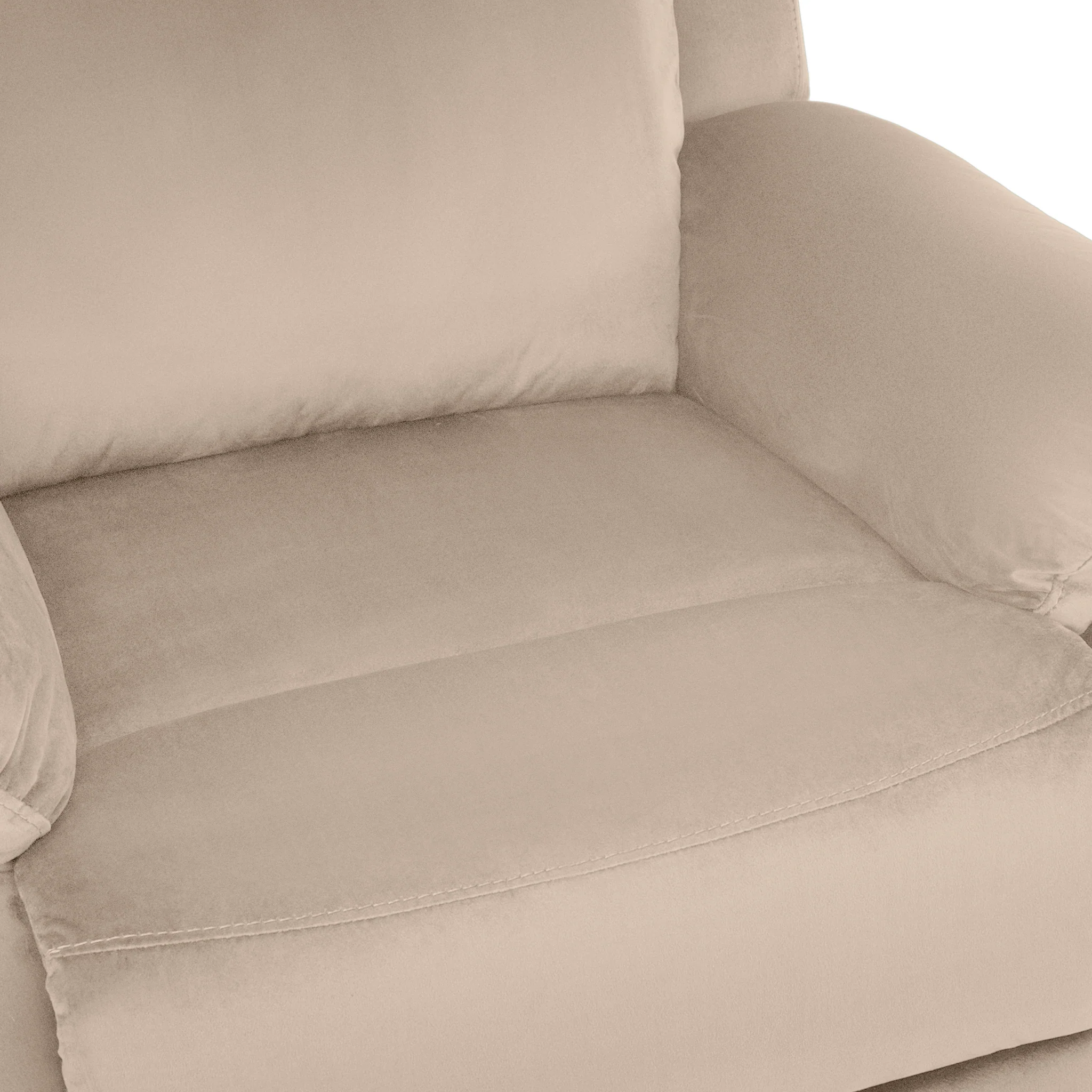 LOUIS XL Fotoliu cu recliner manual, stofă - Image 21