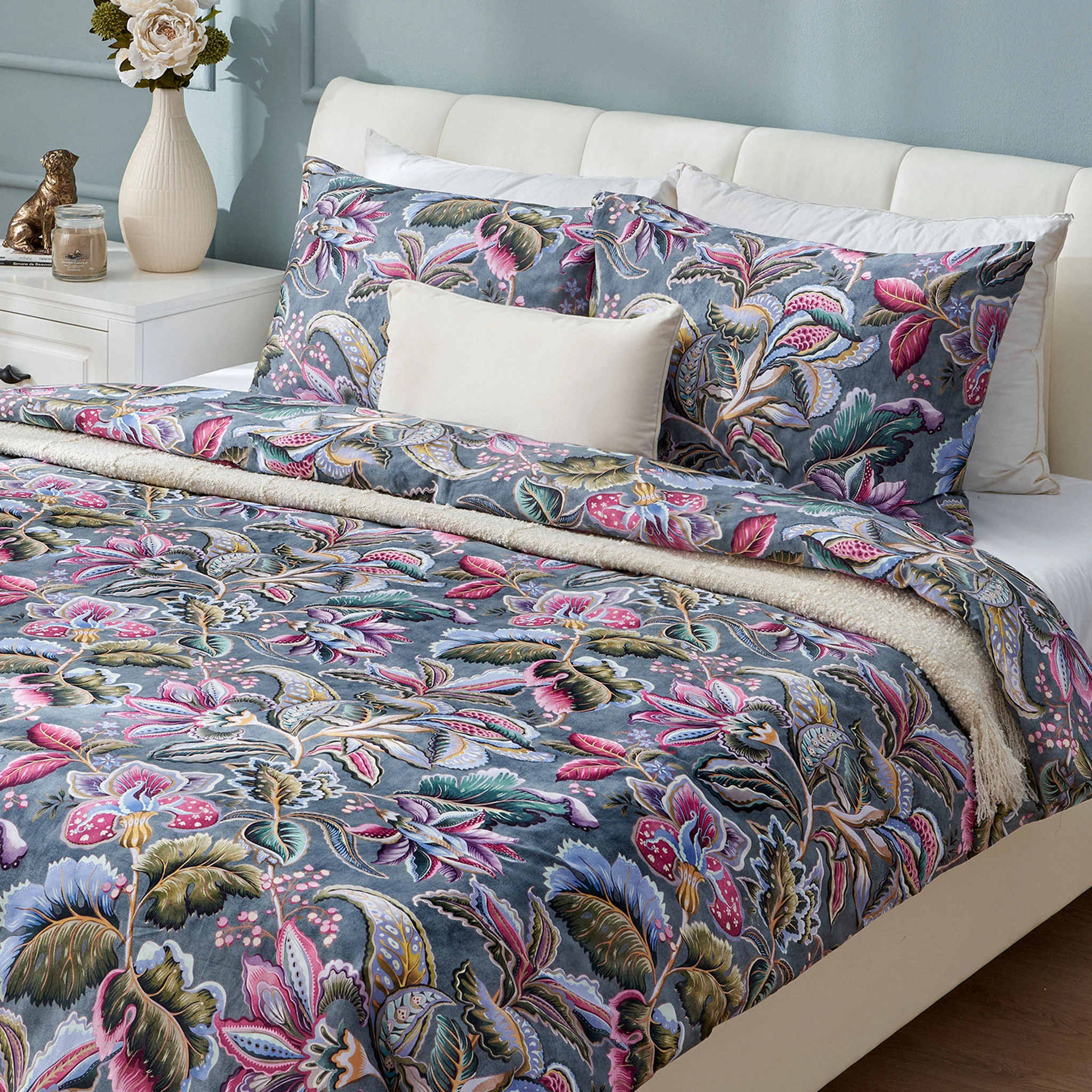 AGARTHA Set așternut 4 piese, 200x220cm - Image 2