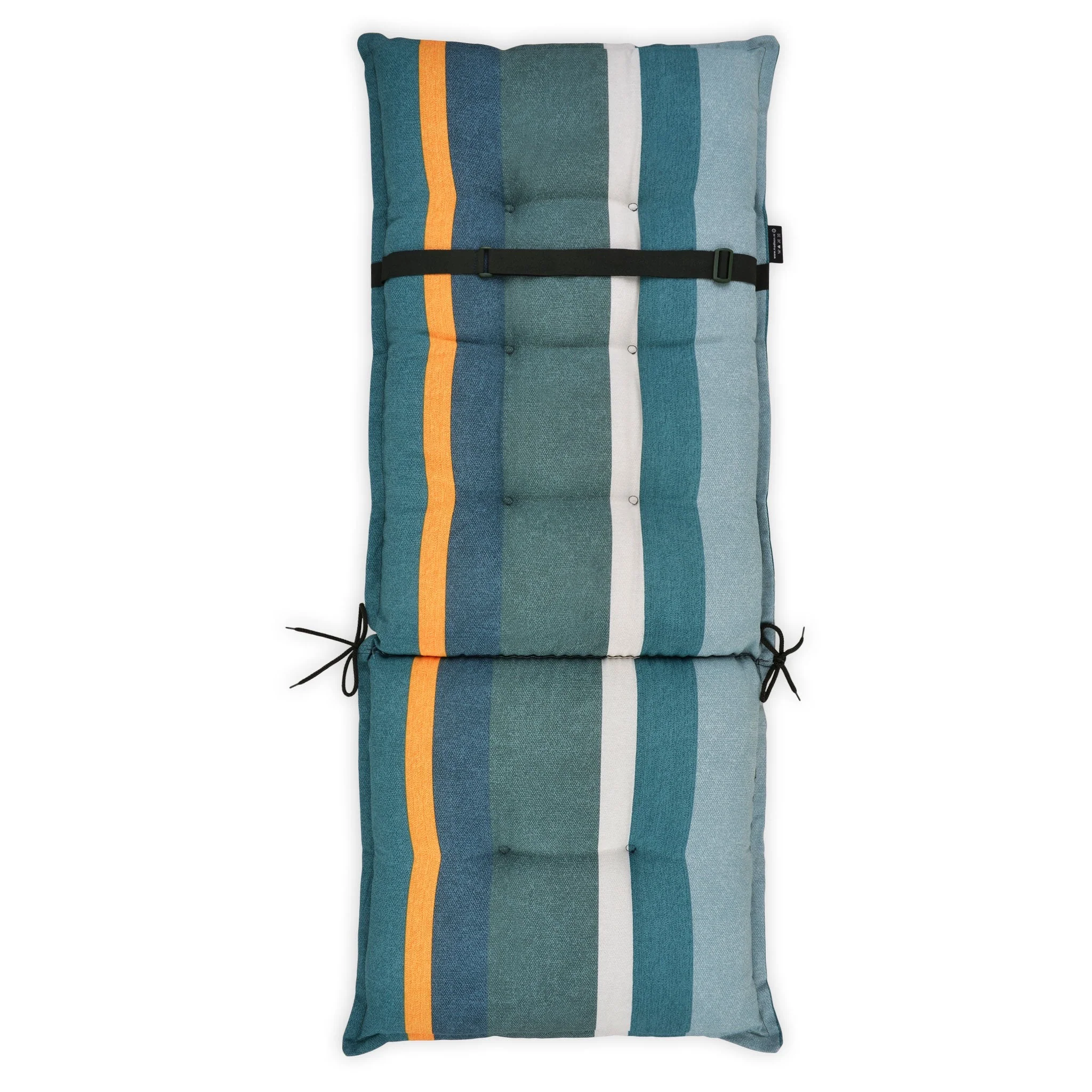 STRIPE GREEN Pernă scaun cu spătar înalt 50x123cm