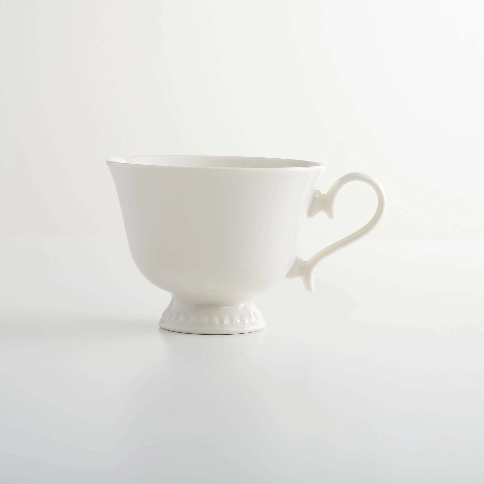 BEATRICE Ceașcă și farfurioară, porțelan, 220ml - Image 4