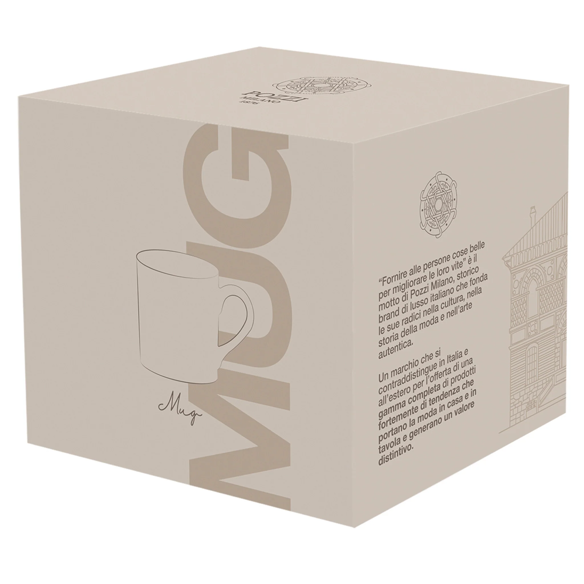 CHARLES Cană, porțelan, 400ml - Image 3
