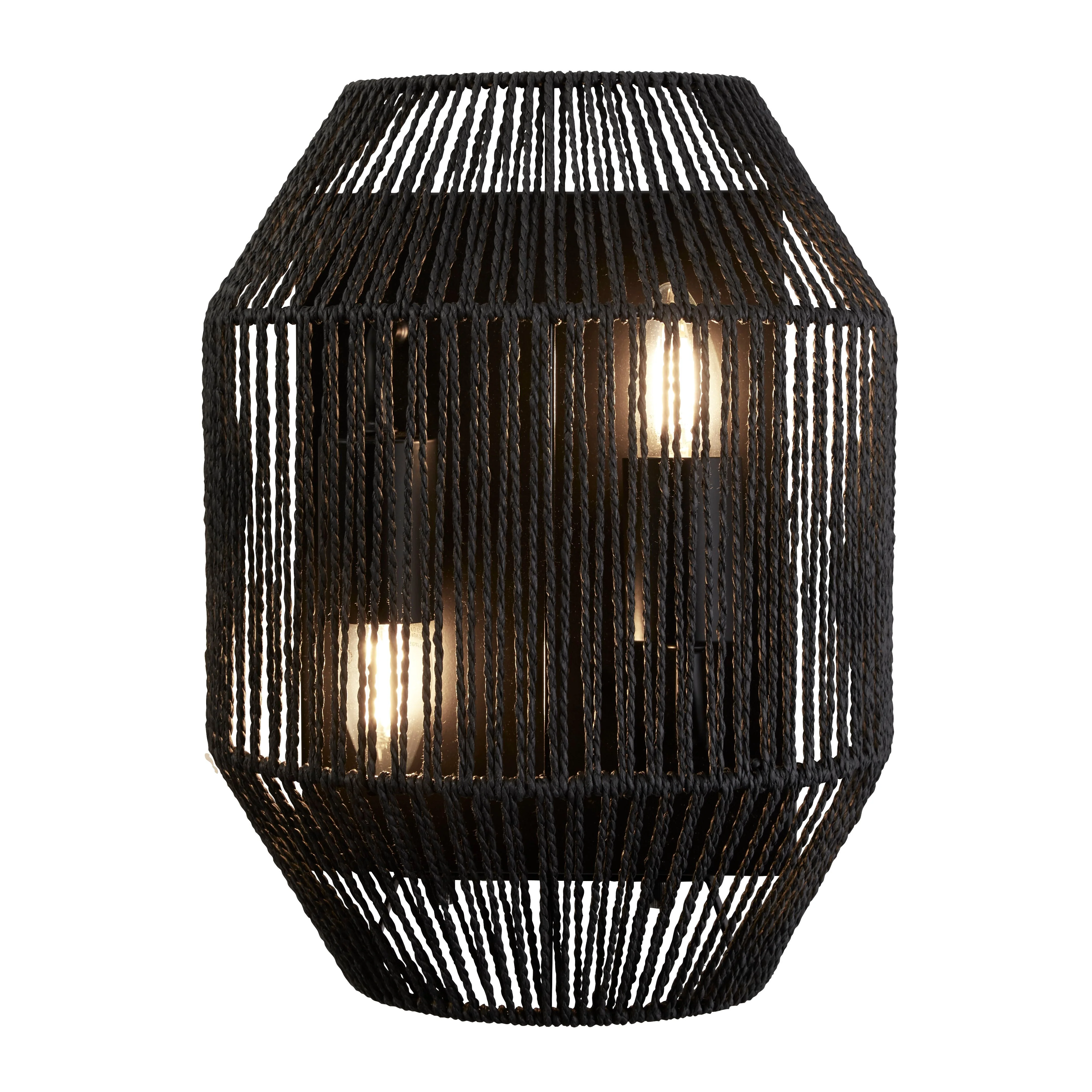 WICKER Aplică 2x60W E27 - Articol resigilat