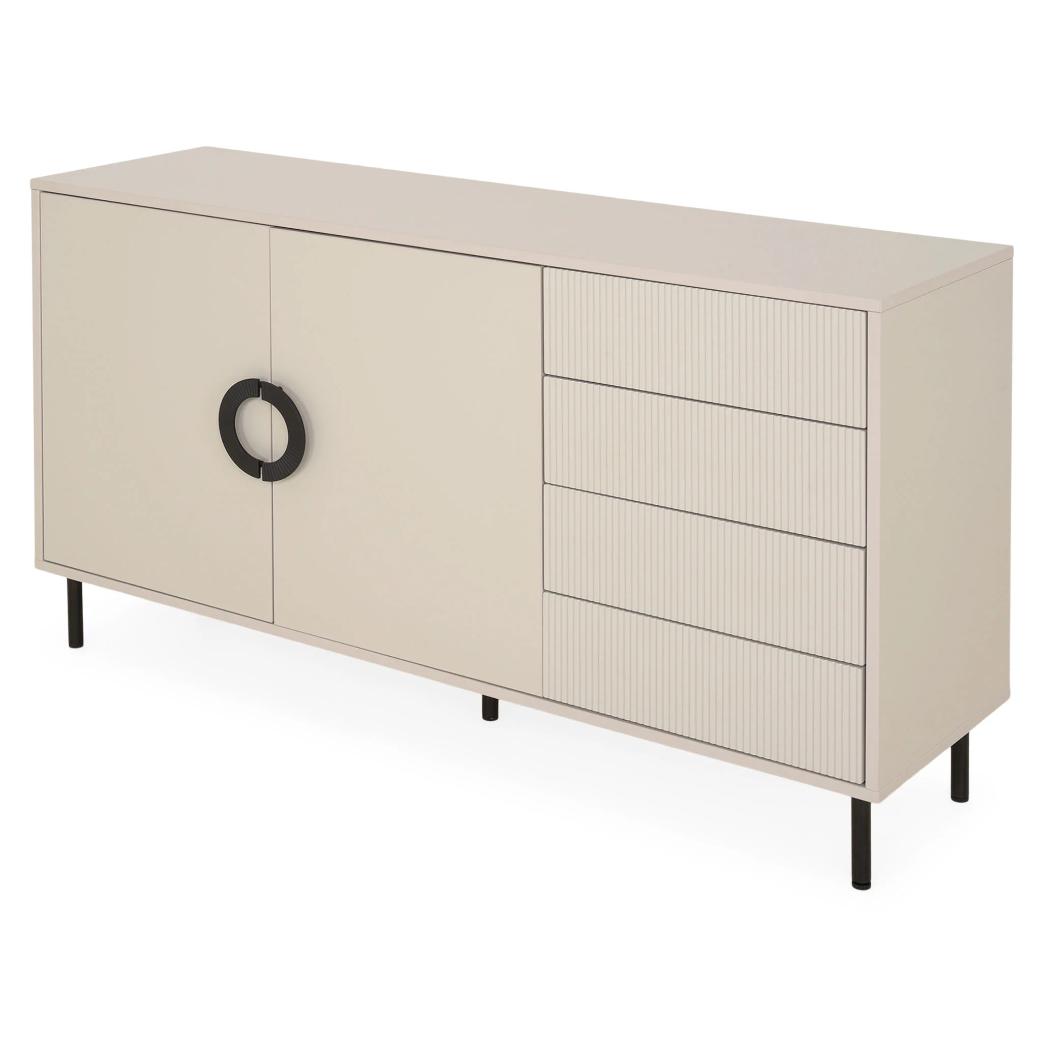 RING Comodă 2 uși, 4 sertare - Image 20