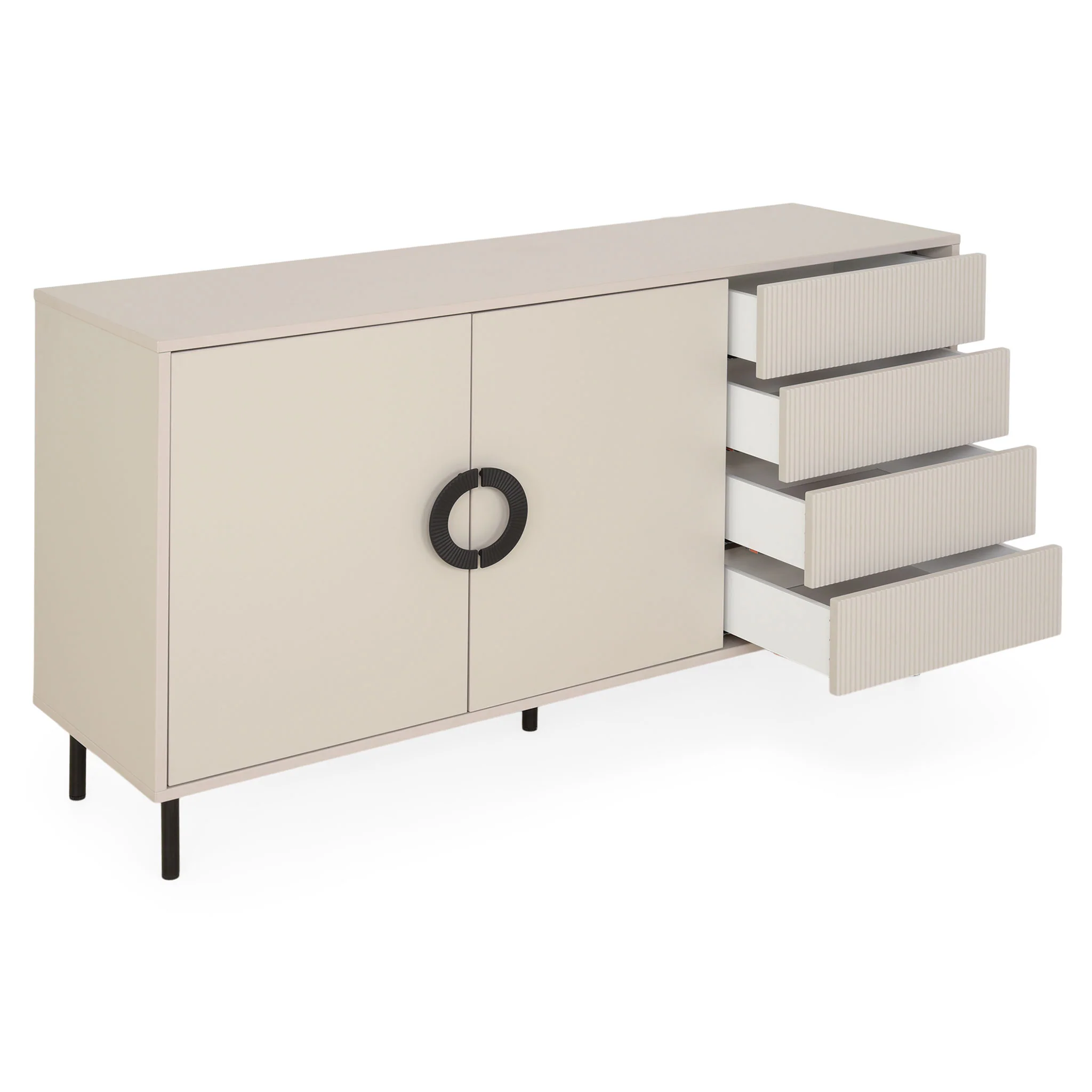 RING Comodă 2 uși, 4 sertare - Image 23