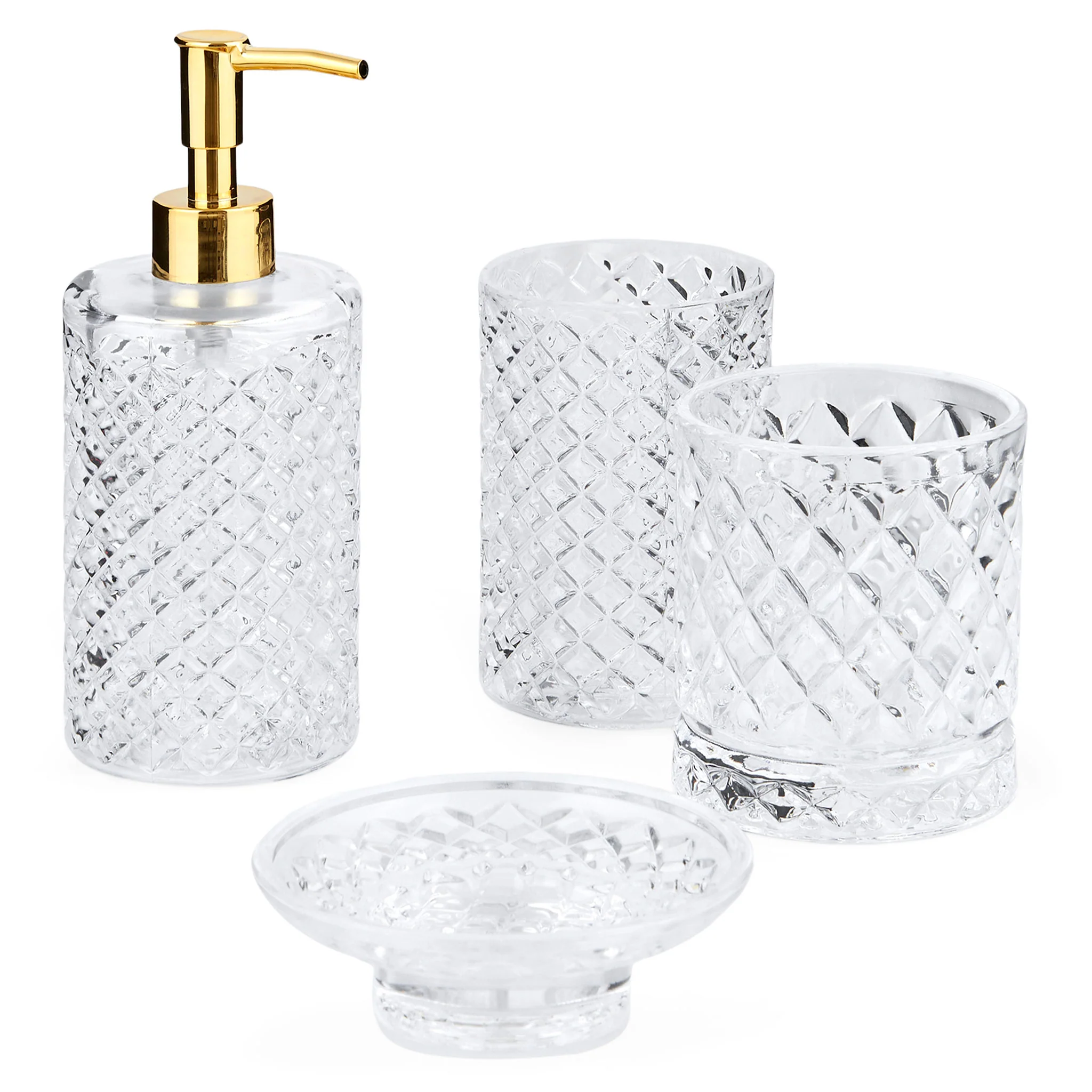 SERENA Set 4 accesorii baie