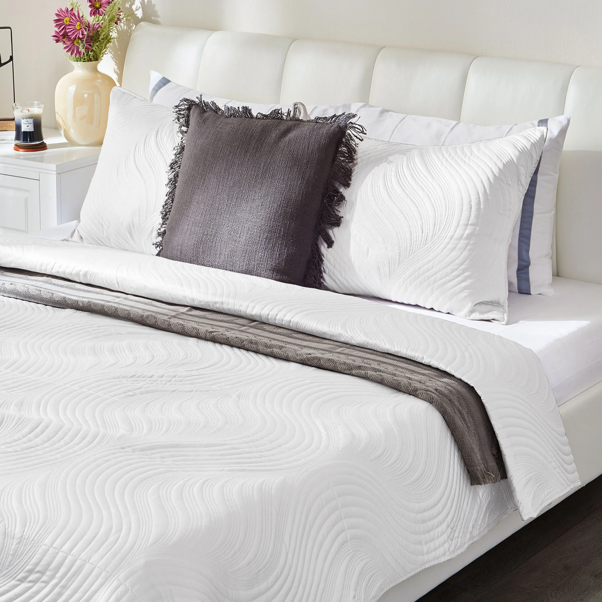 MYRA Set cuvertură, 3 piese, 240x260cm - Image 5