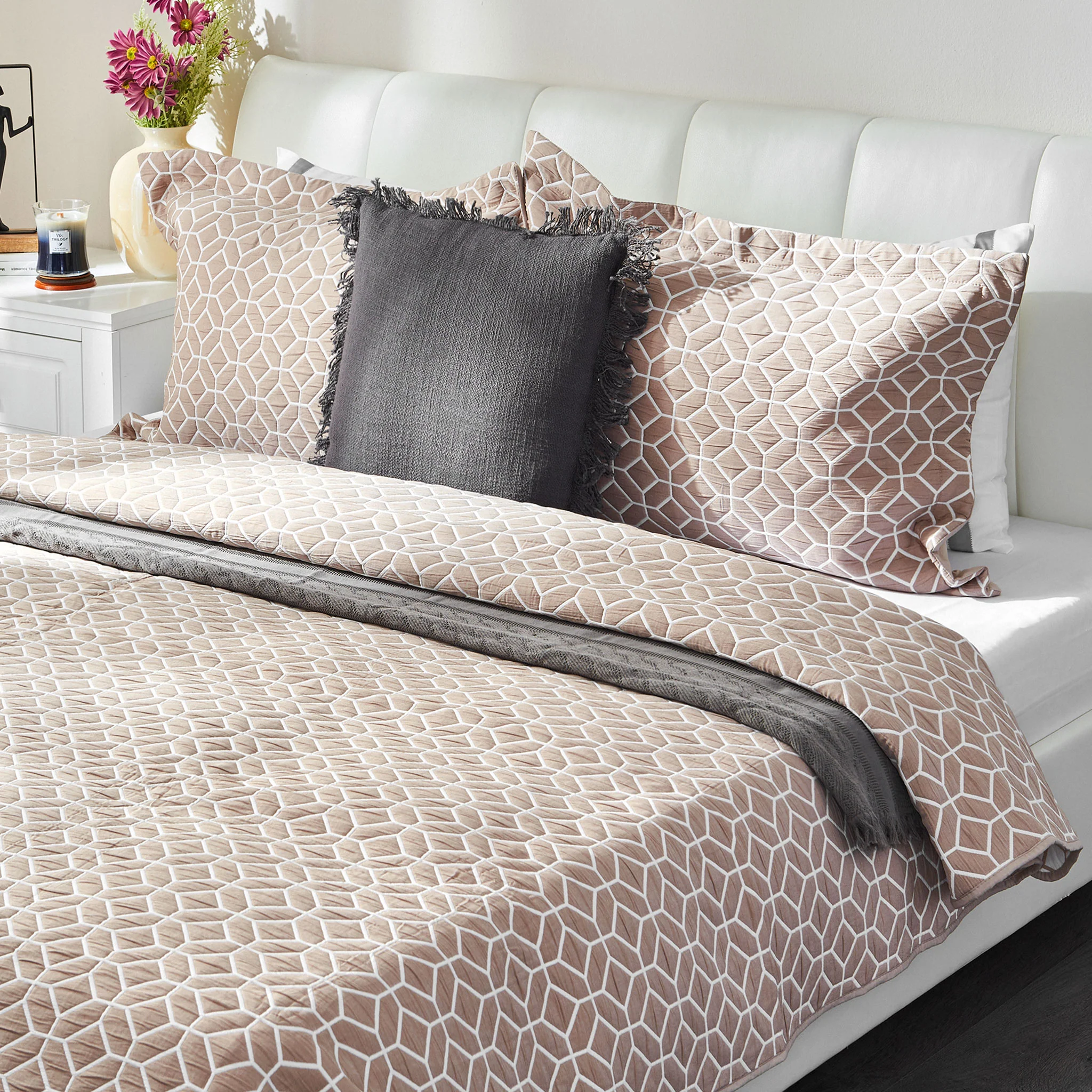 ADDISON Set cuvertură, 3 piese, 240x260cm - Image 2