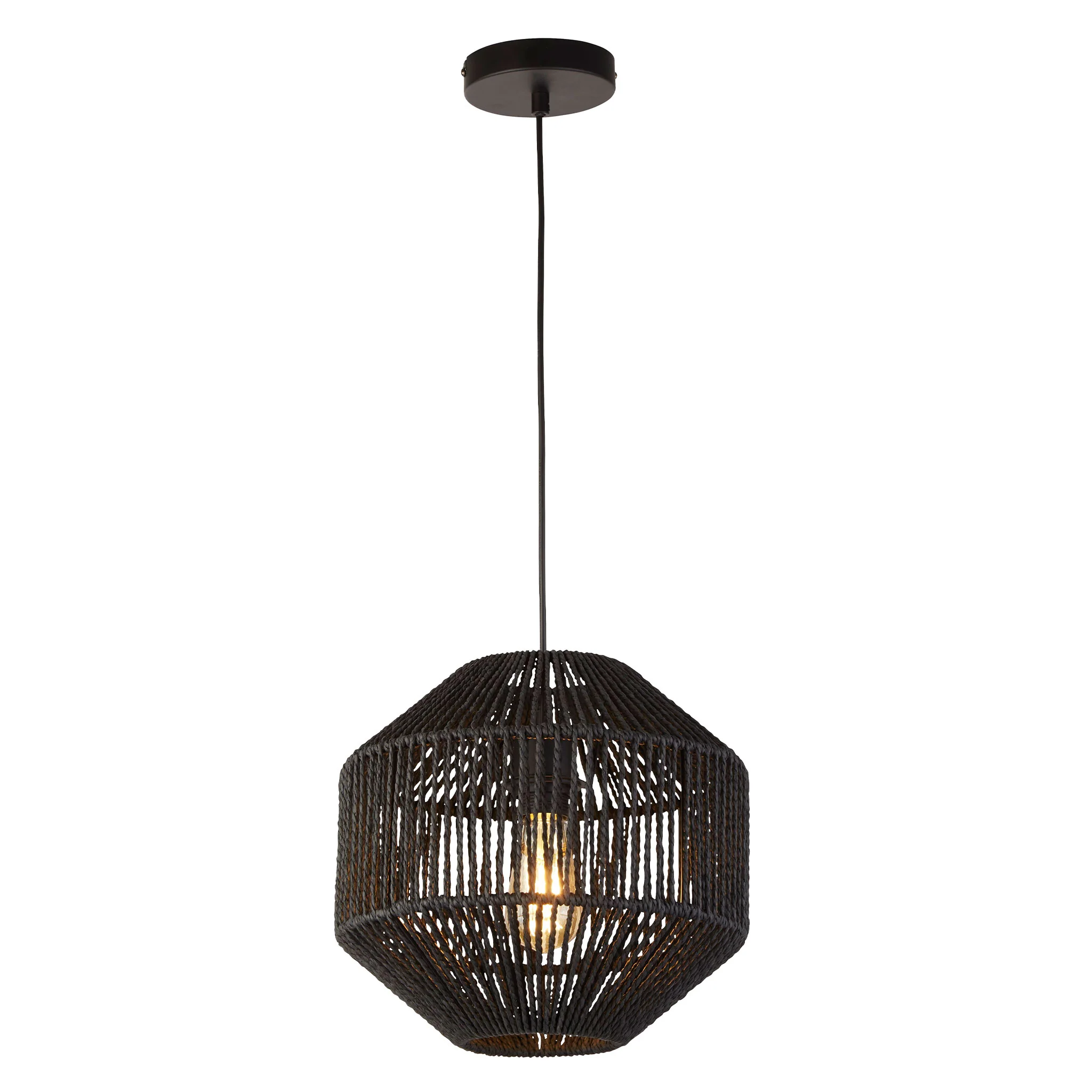 WICKER Pendul 1x60W E27