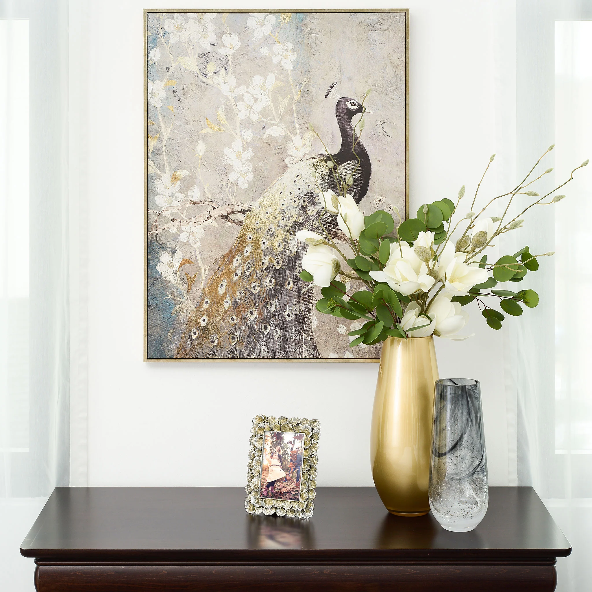 PEACOCK Tablou canvas - Image 6
