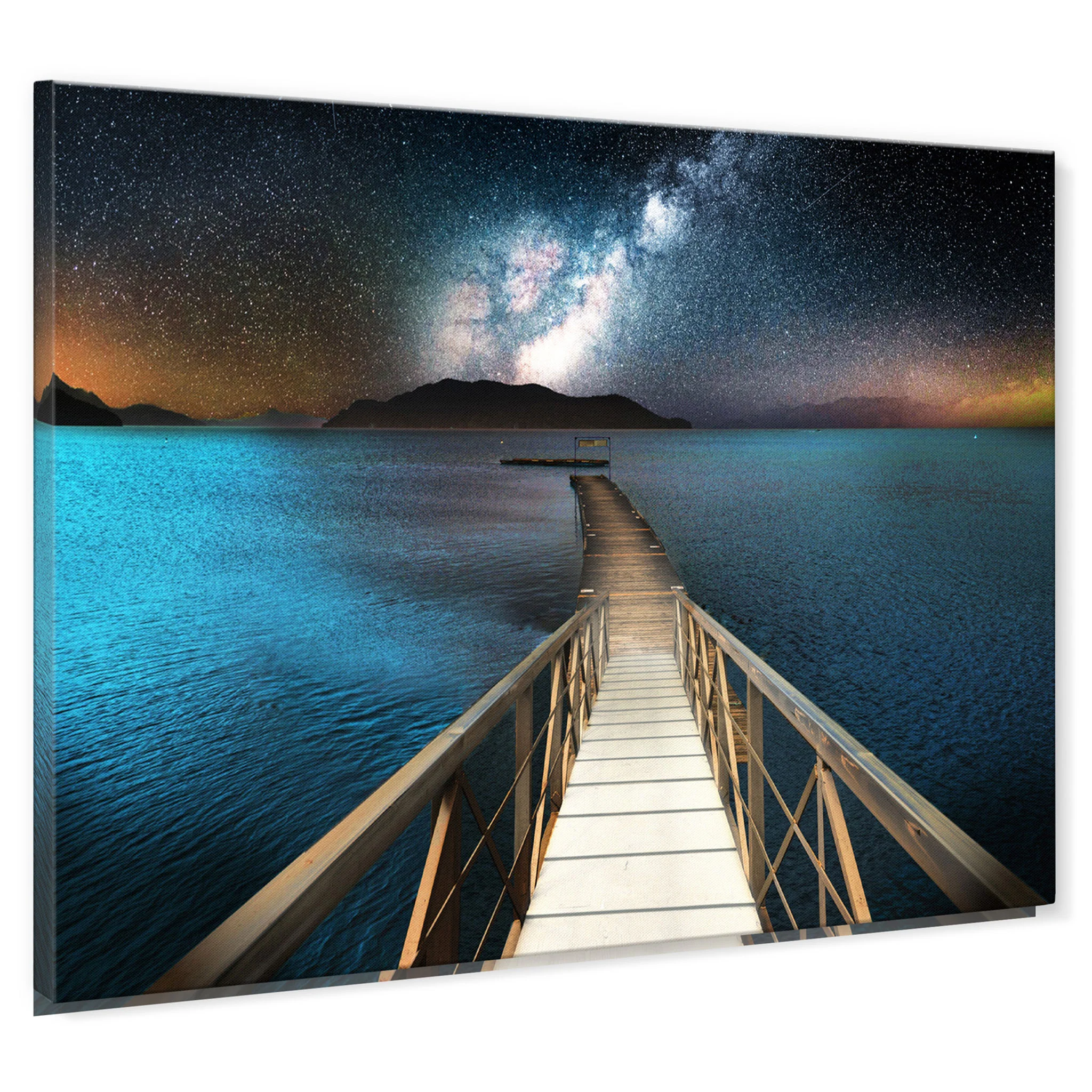 JETTY AT NIGHT Tablou canvas - Image 3
