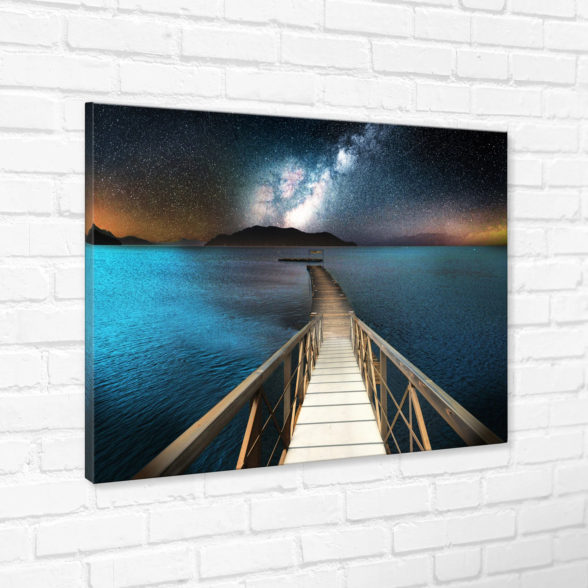 JETTY AT NIGHT Tablou canvas - Image 7