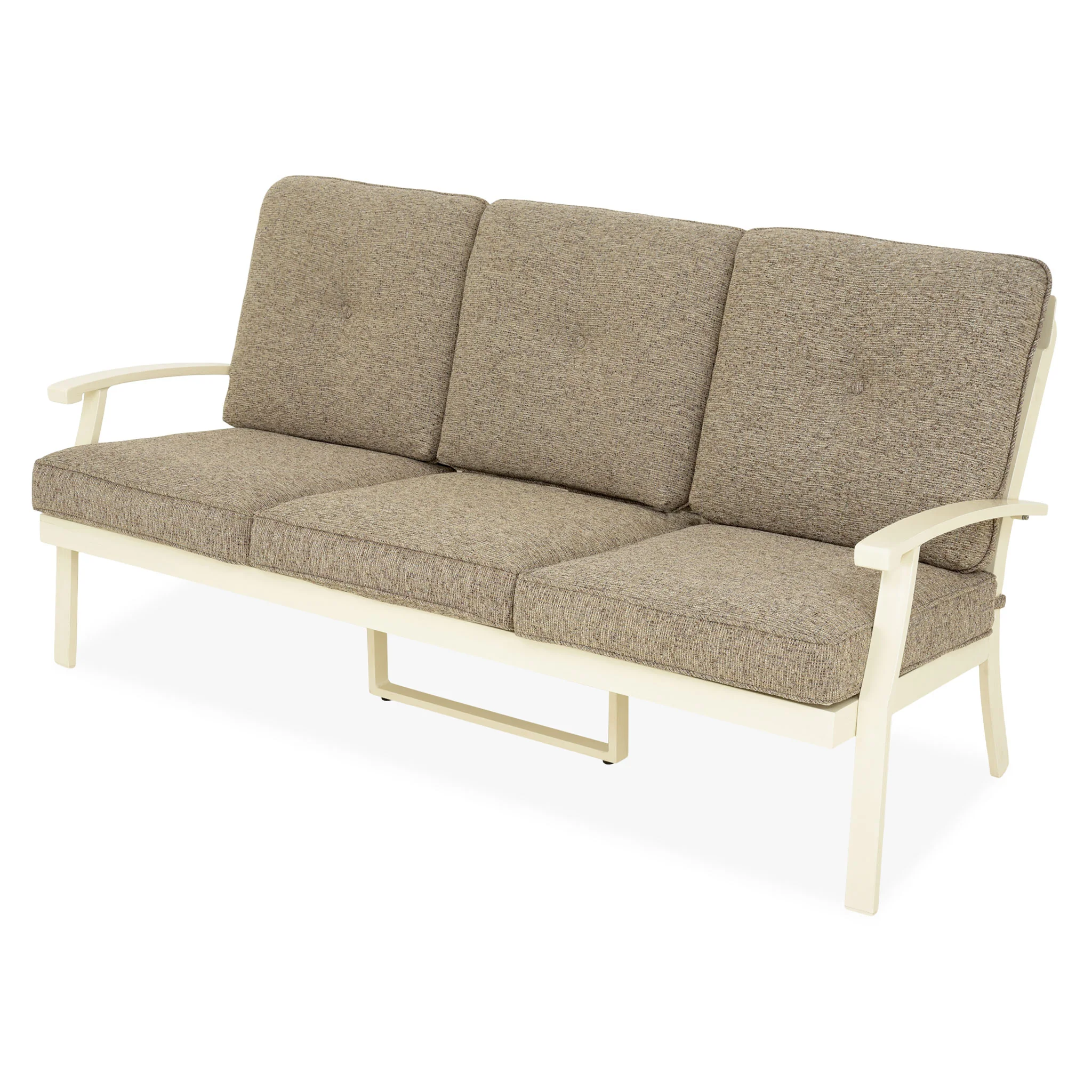 SIRIO Set mobilier terasă/grădină, canapea, 2 fotolii rotative și măsuță - Image 6