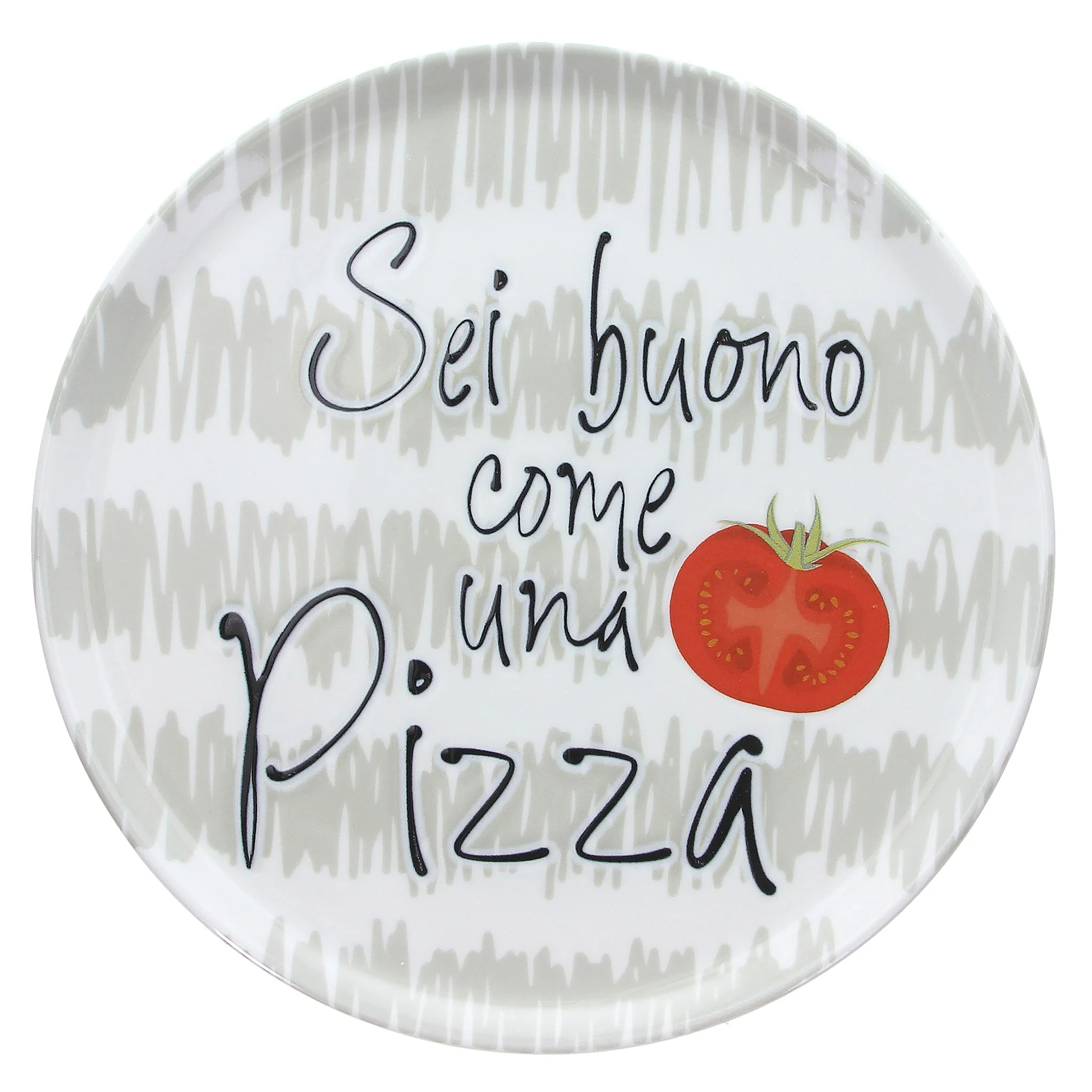 CINZIA Farfurie pizza, porțelan, D.33cm