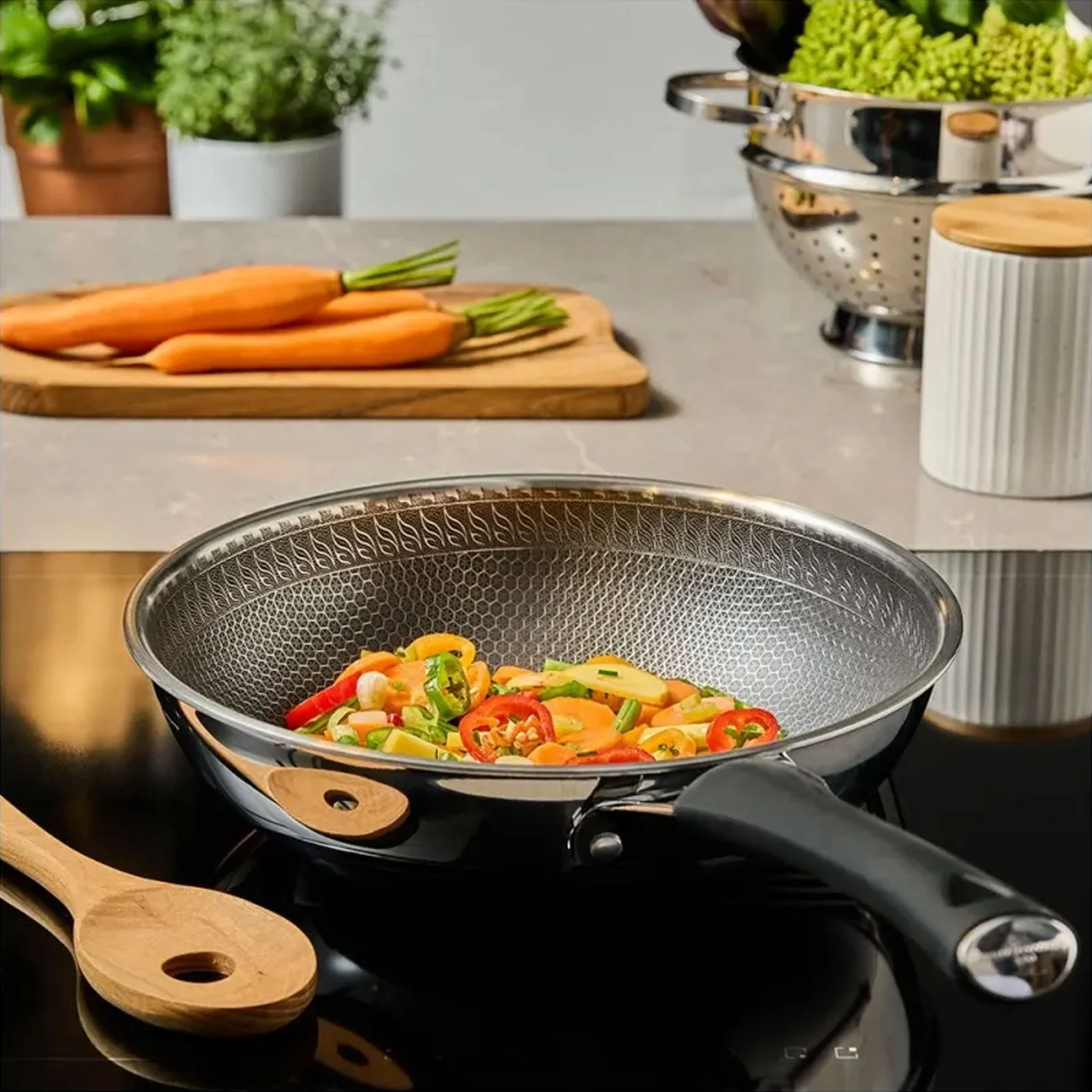 LUXURY STEEL Tigaie, inox - Image 5