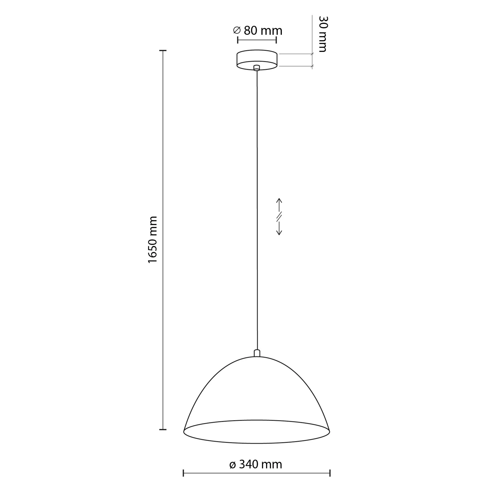 FARO OCHRA Pendul 1x15W E27 - Image 7