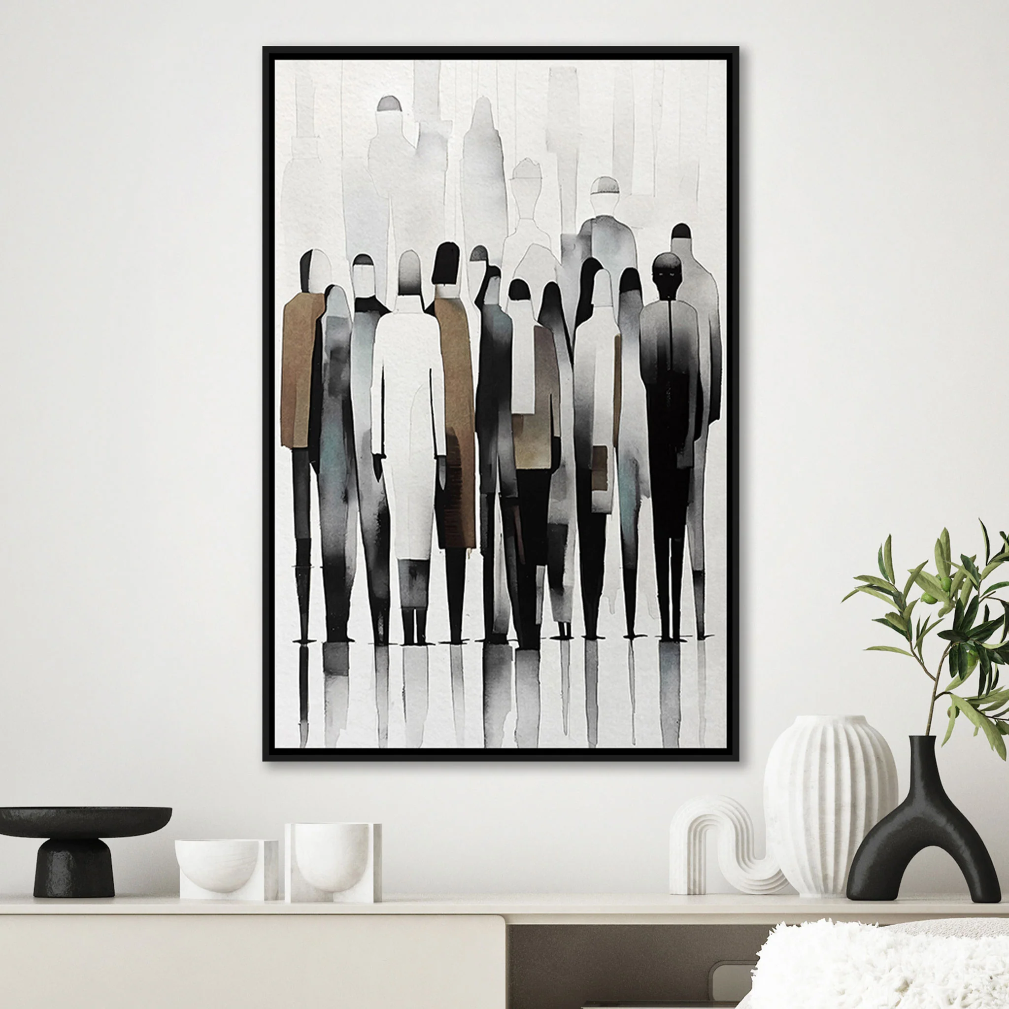 INDIVIDUALS I Tablou canvas - Image 7