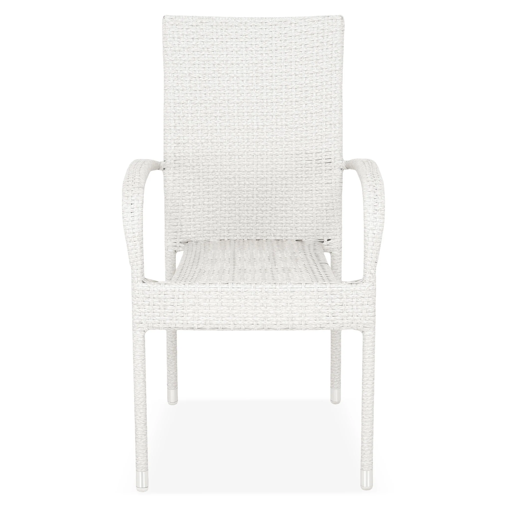 PRESLEY Set mobilier grădină/terasă, masă și 4 scaune suprapozabile - Image 13
