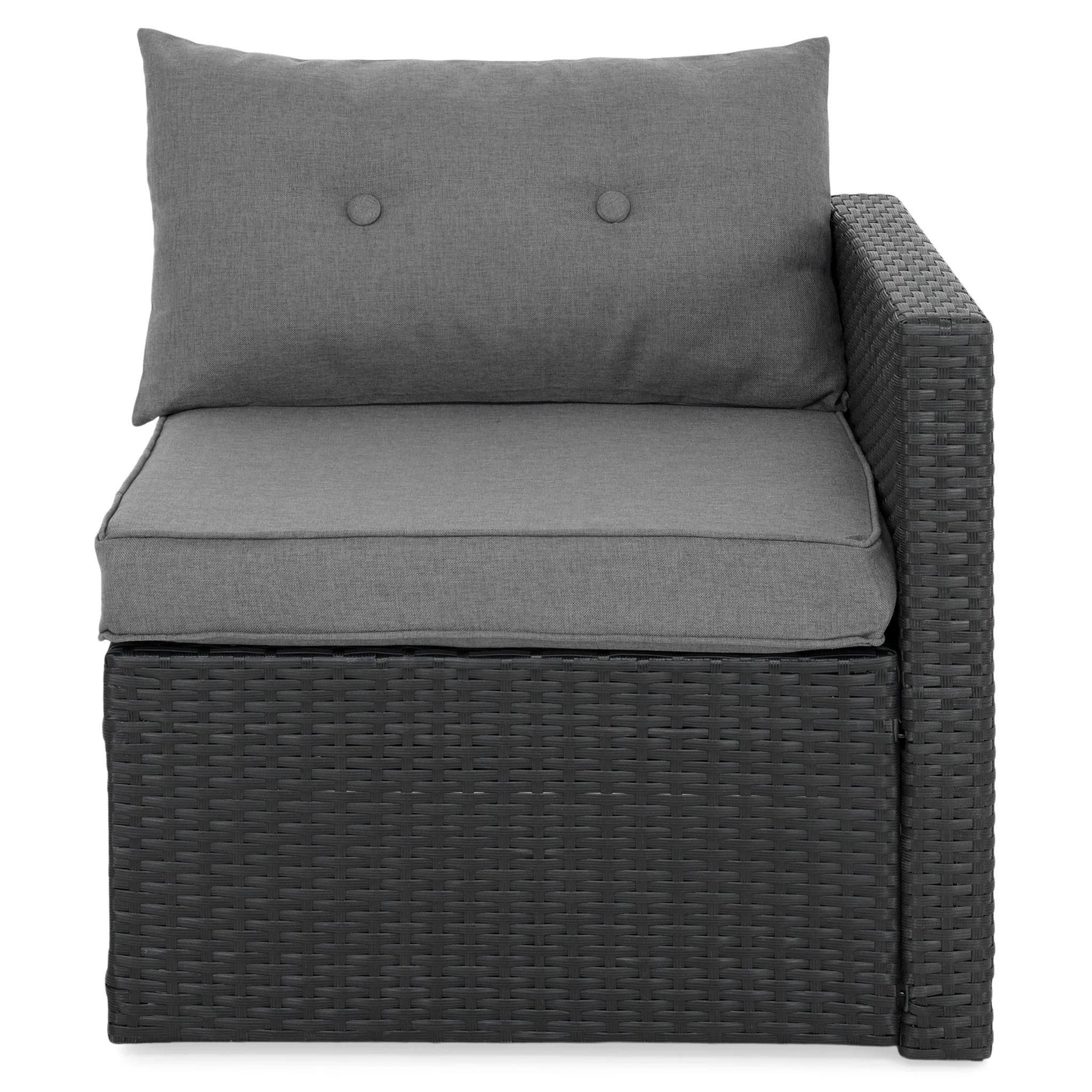 MARTI Set mobilier terasă/grădină, fotoliu braț stânga, fotoliu braț dreapta, 2 taburete și măsuță - Image 6