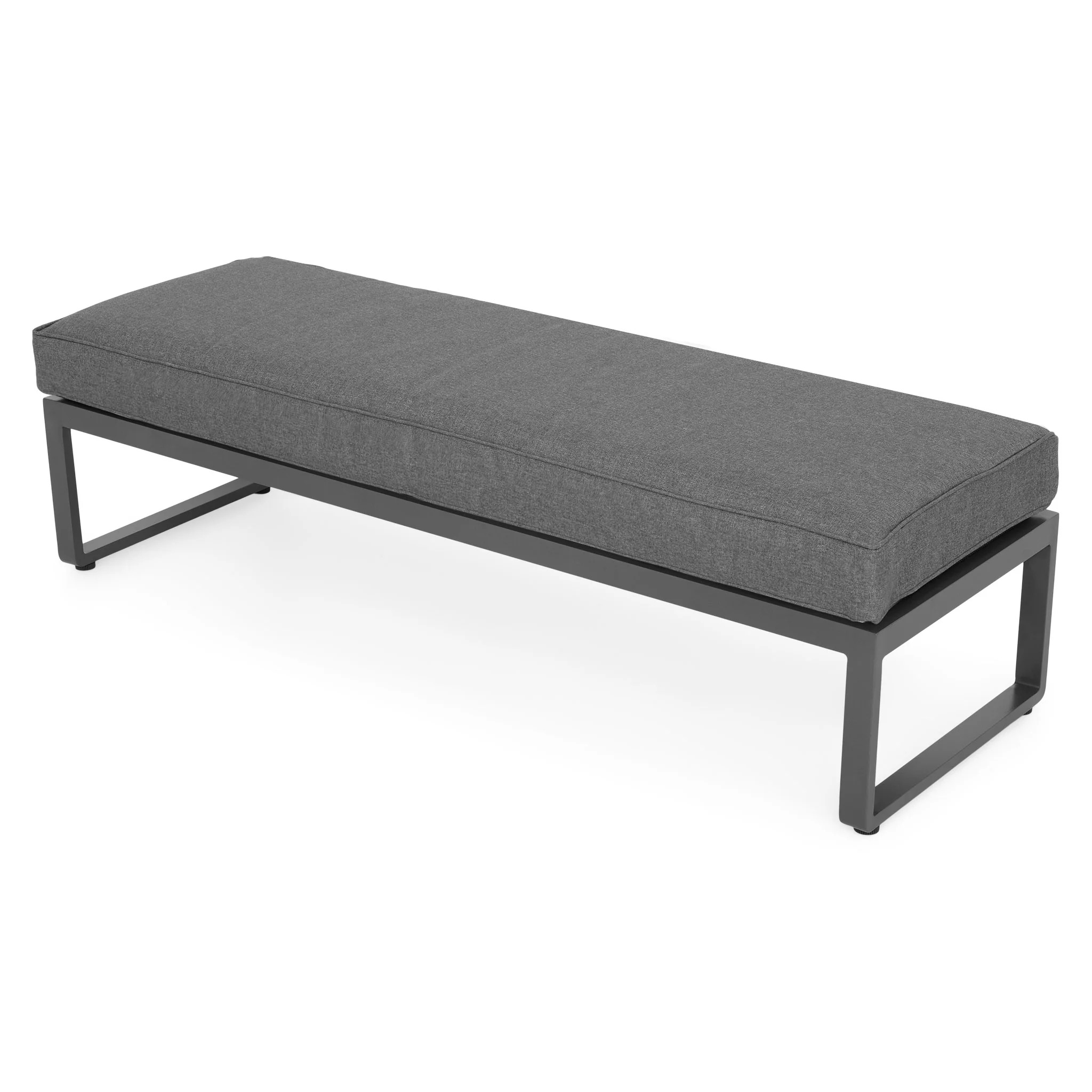 TOLEDO Set mobilier terasă/grădină, 2 canapele, banchetă, taburet, măsuță colț și măsuță de cafea - Image 13