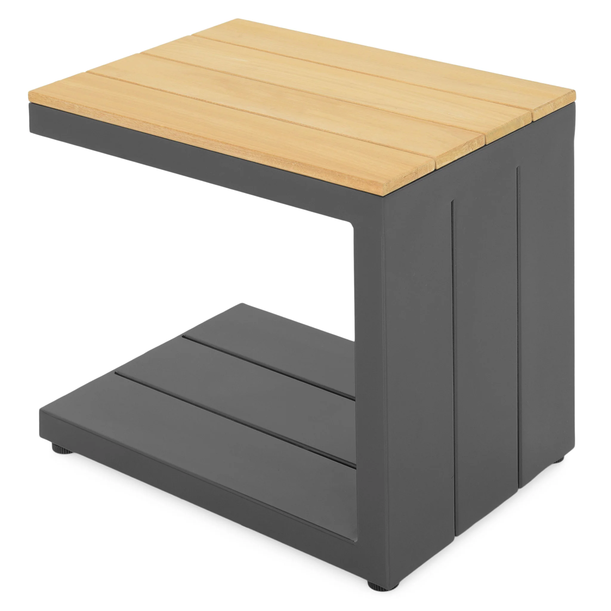 TOLEDO Set mobilier terasă/grădină, 2 canapele, banchetă, taburet, măsuță colț și măsuță de cafea - Image 20